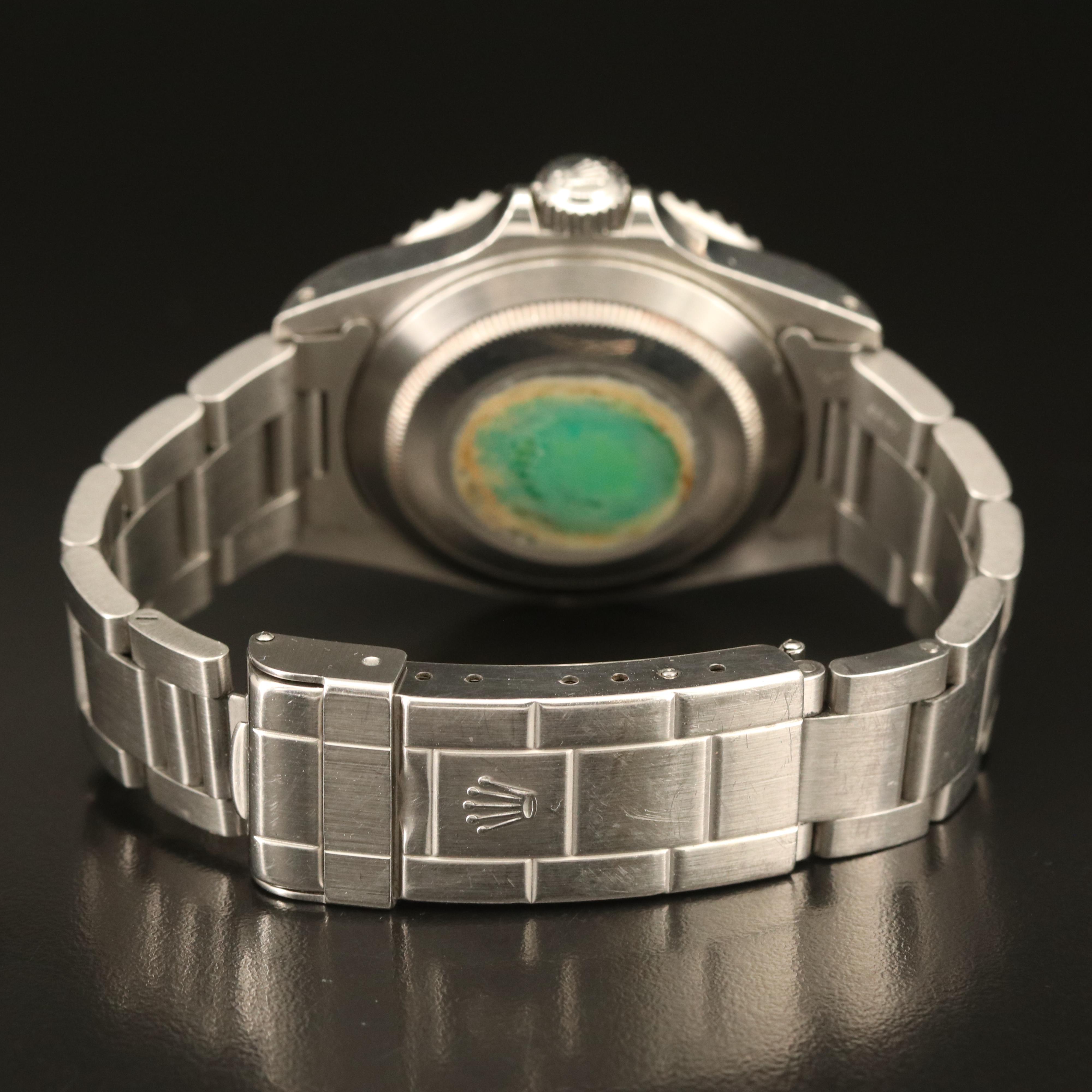 1996 Rolex Submariner Date Stainless Steel Watch