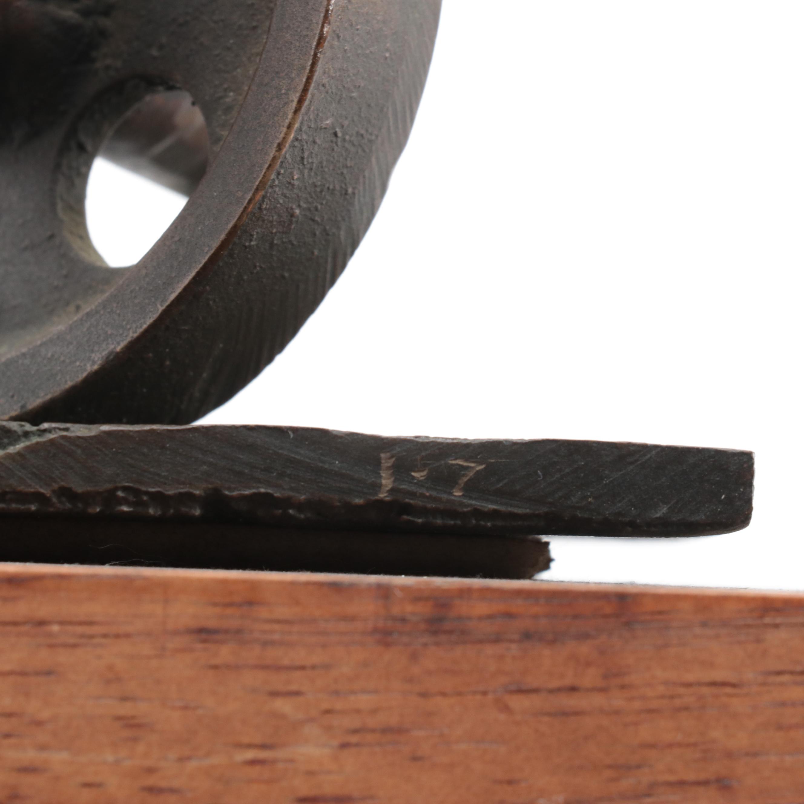 Theodore Gall Bronze Sculpture "Windrunner #107," 1984