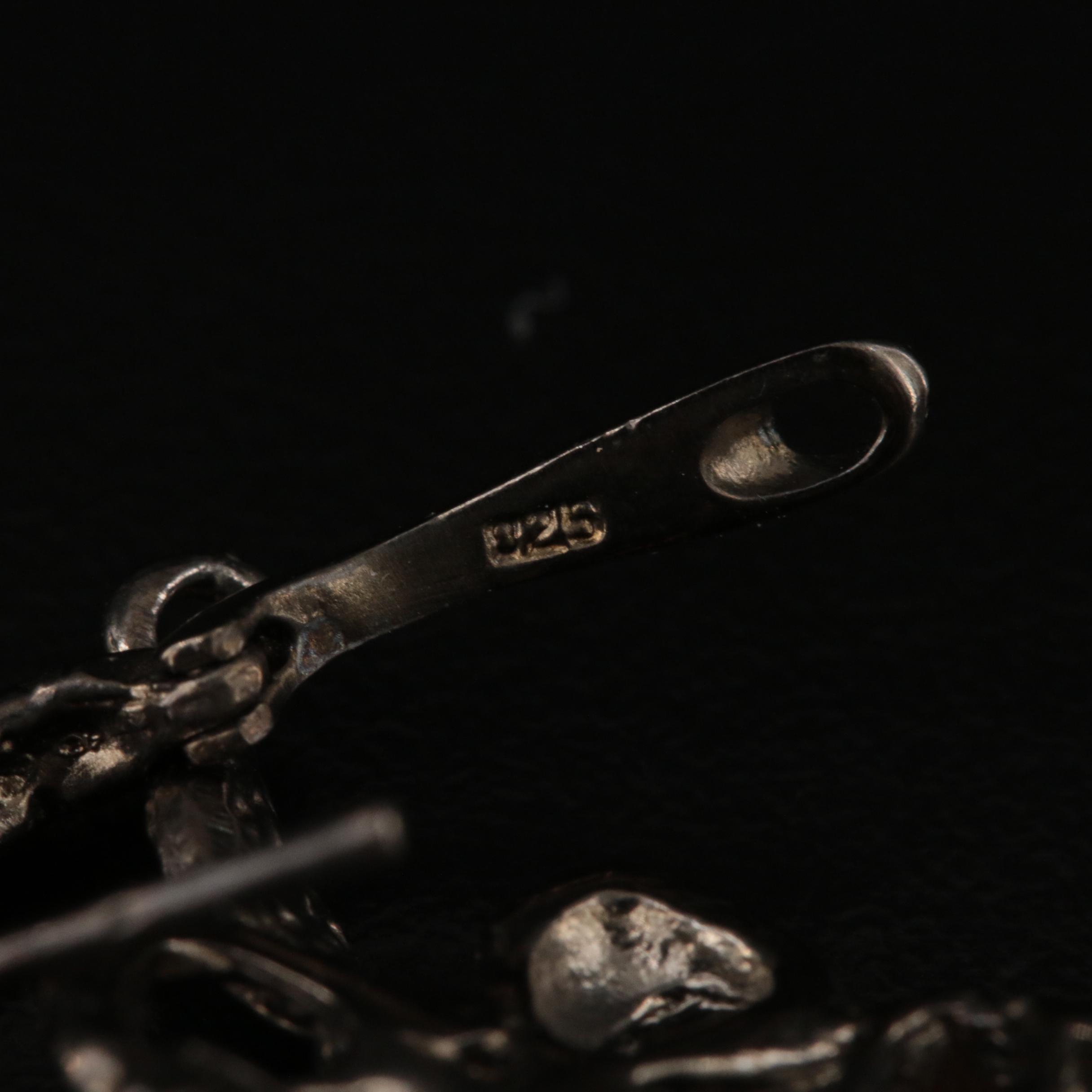 Sterling Opal, Amethyst and Chrysoprase Earrings