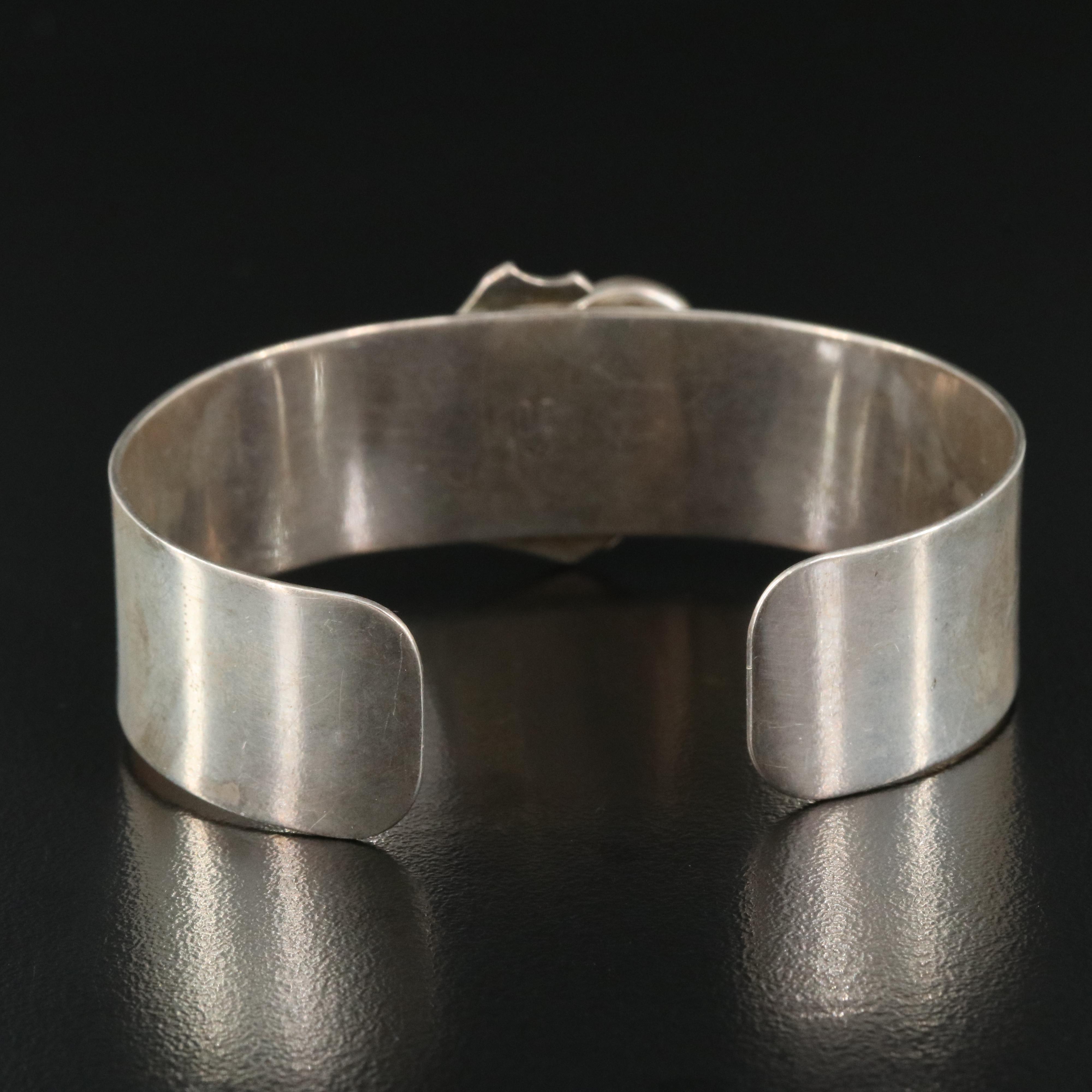 Desert Rose Trading Sterling Turquoise Cuff