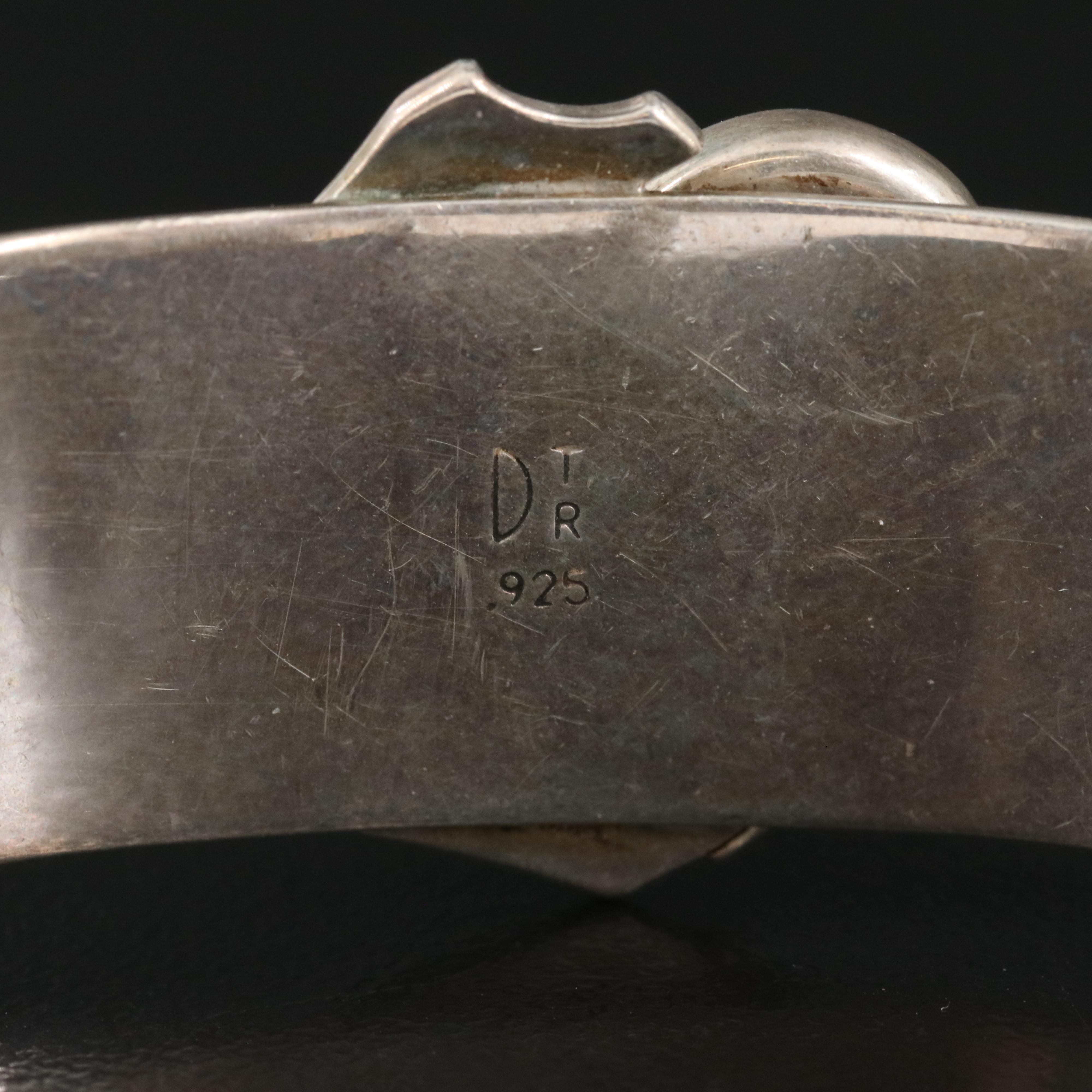 Desert Rose Trading Sterling Turquoise Cuff