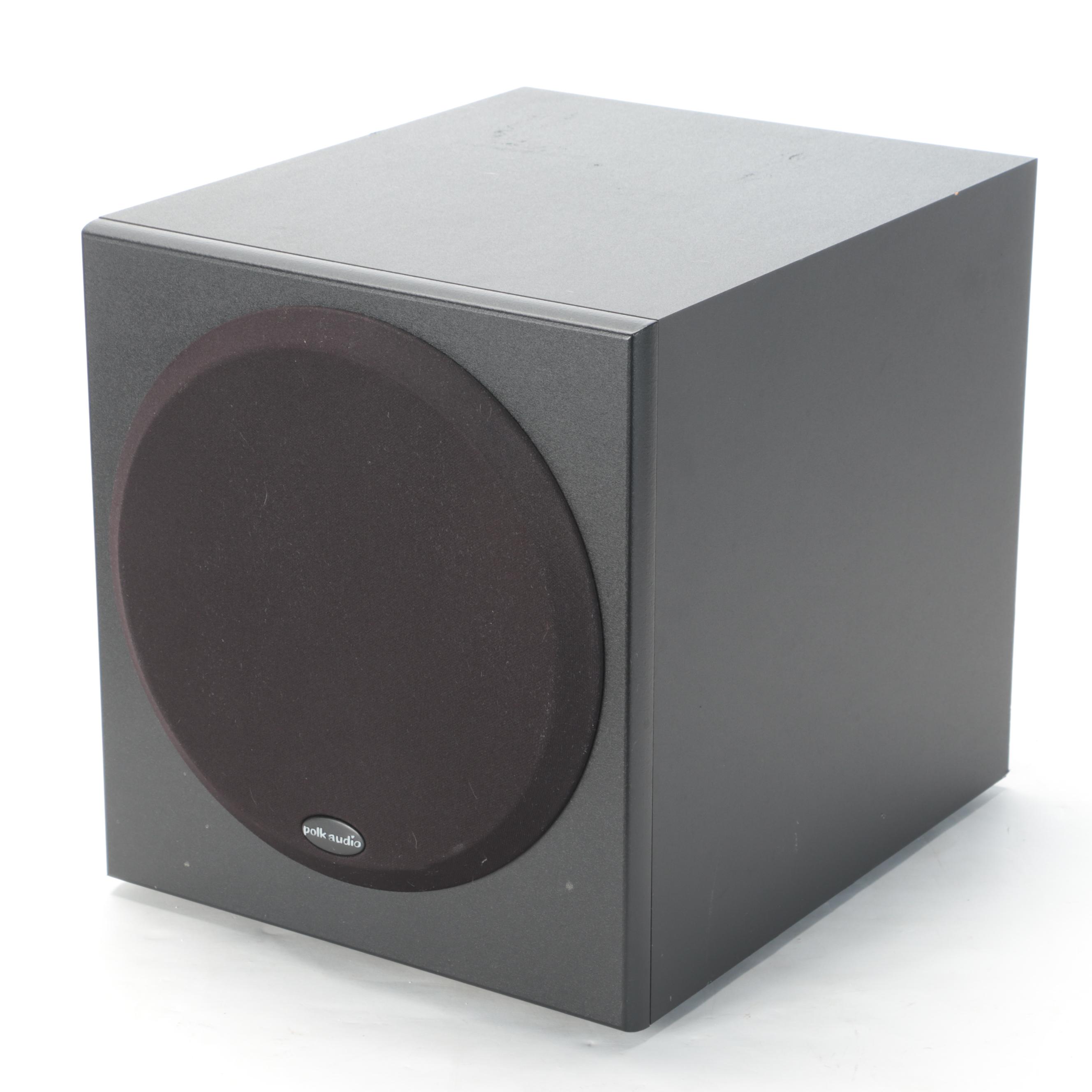 Polk Audio Subwoofer With Boston Acoustics HS60 Shelf Speakers