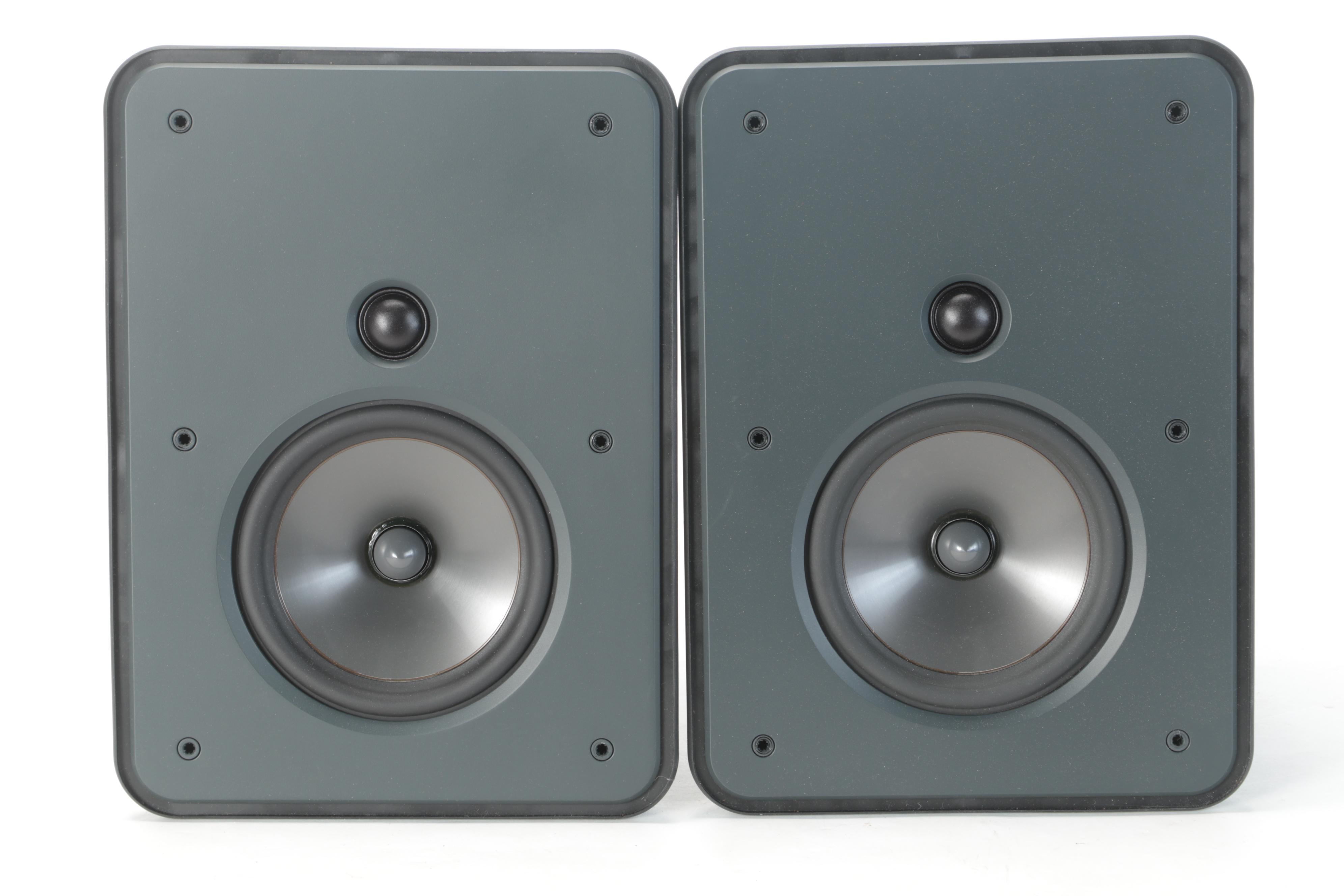 Polk Audio Subwoofer With Boston Acoustics HS60 Shelf Speakers