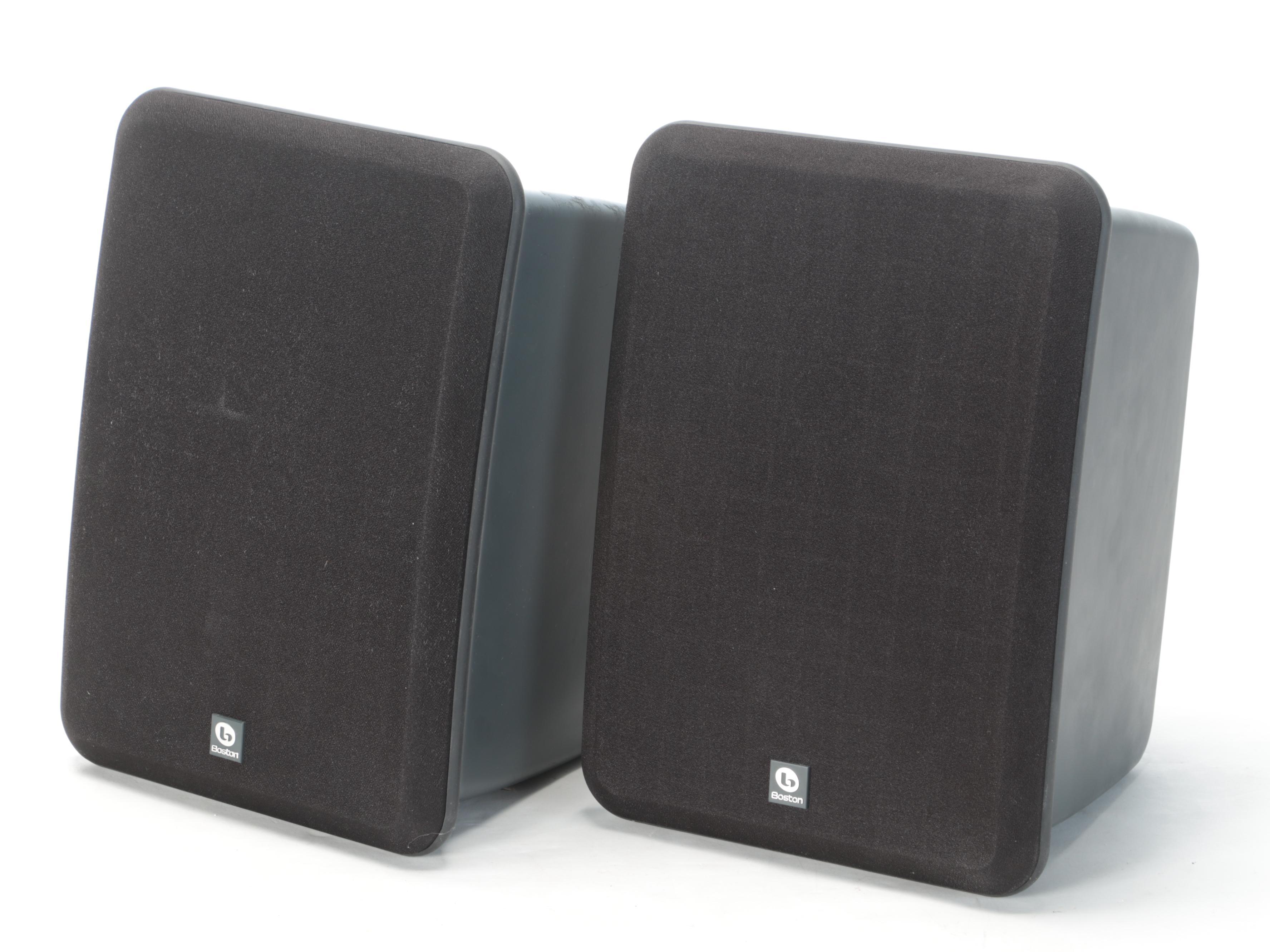 Polk Audio Subwoofer With Boston Acoustics HS60 Shelf Speakers