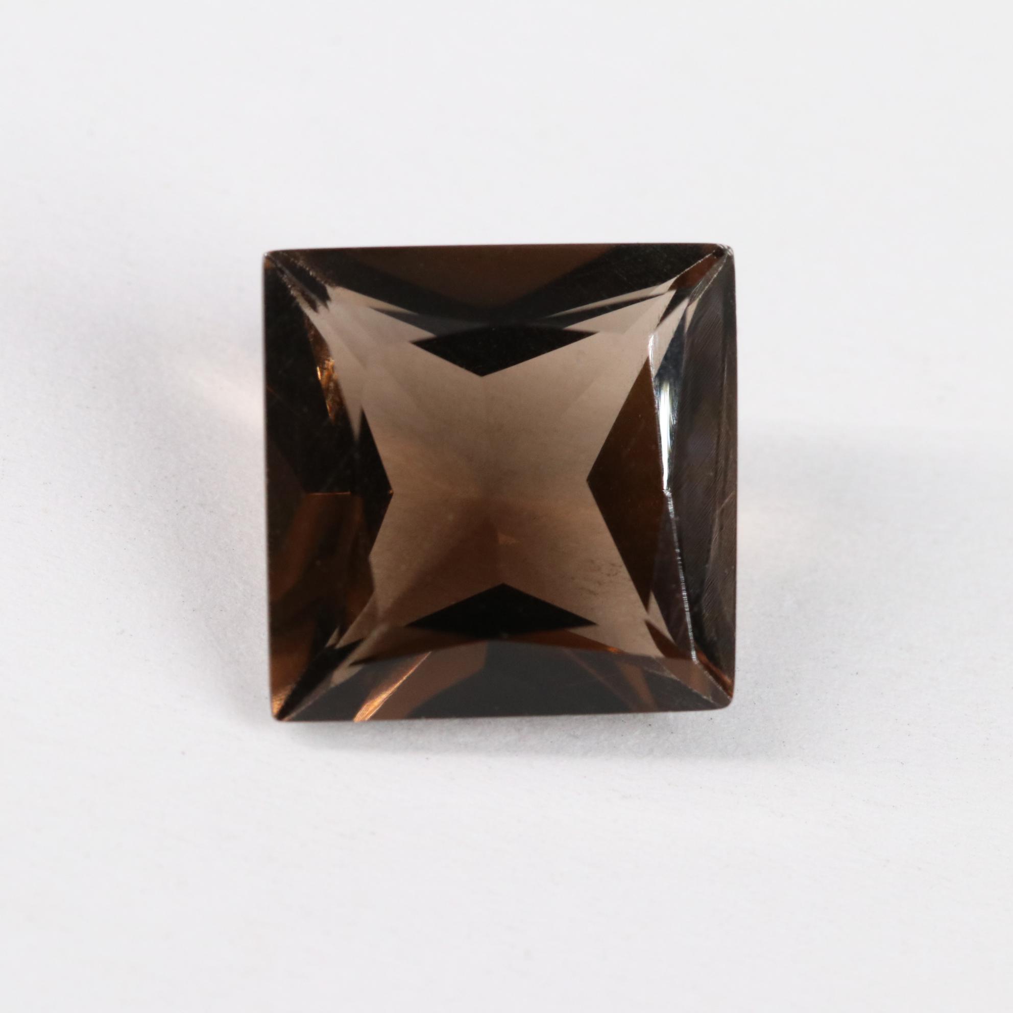 Loose 6.44 CTW Smoky Quartz