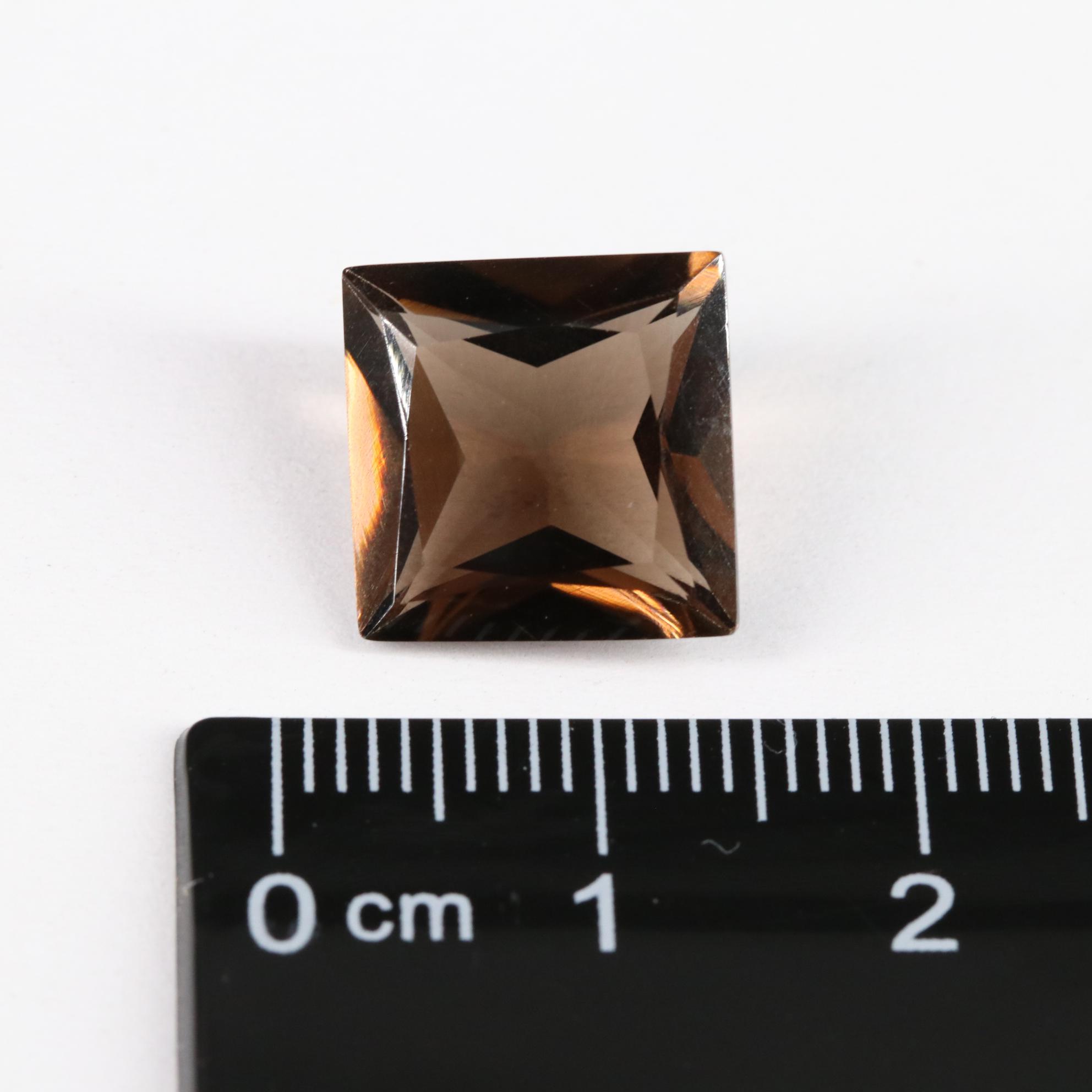 Loose 6.44 CTW Smoky Quartz