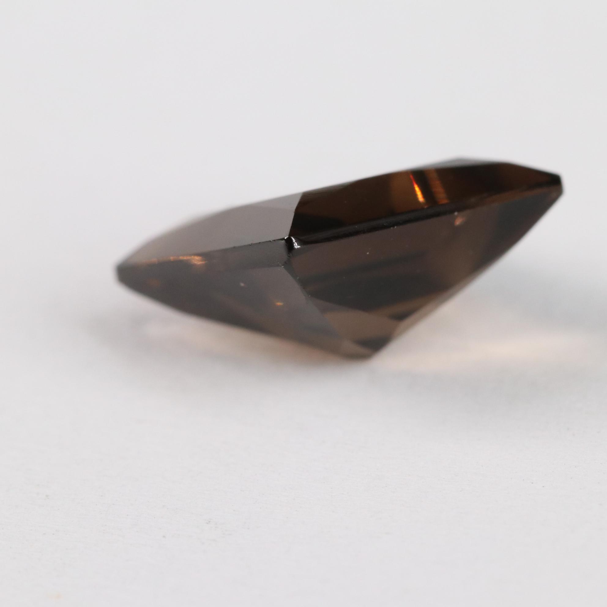 Loose 6.44 CTW Smoky Quartz