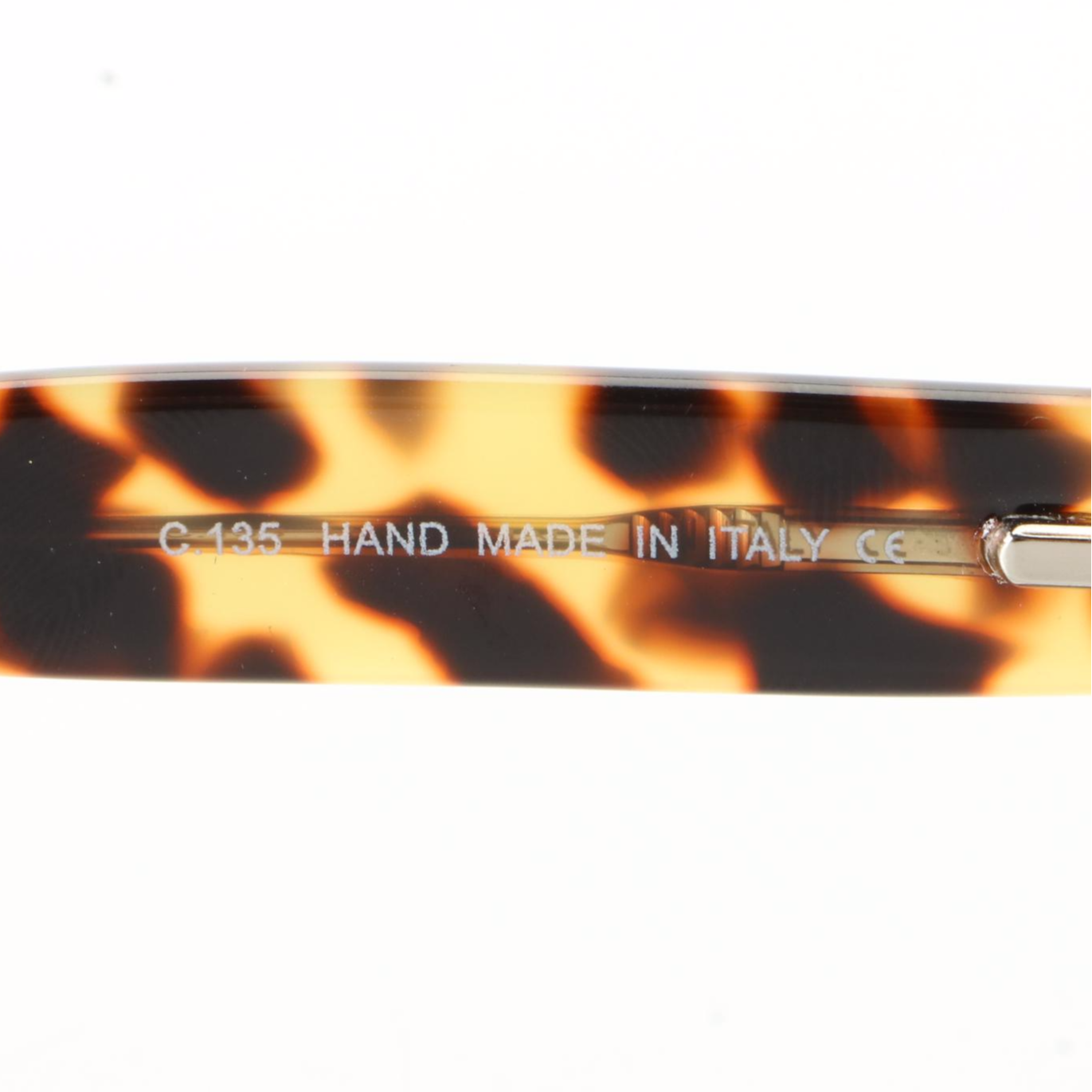 Illesteva Leonard Grey/Havana Round Sunglasses with Case