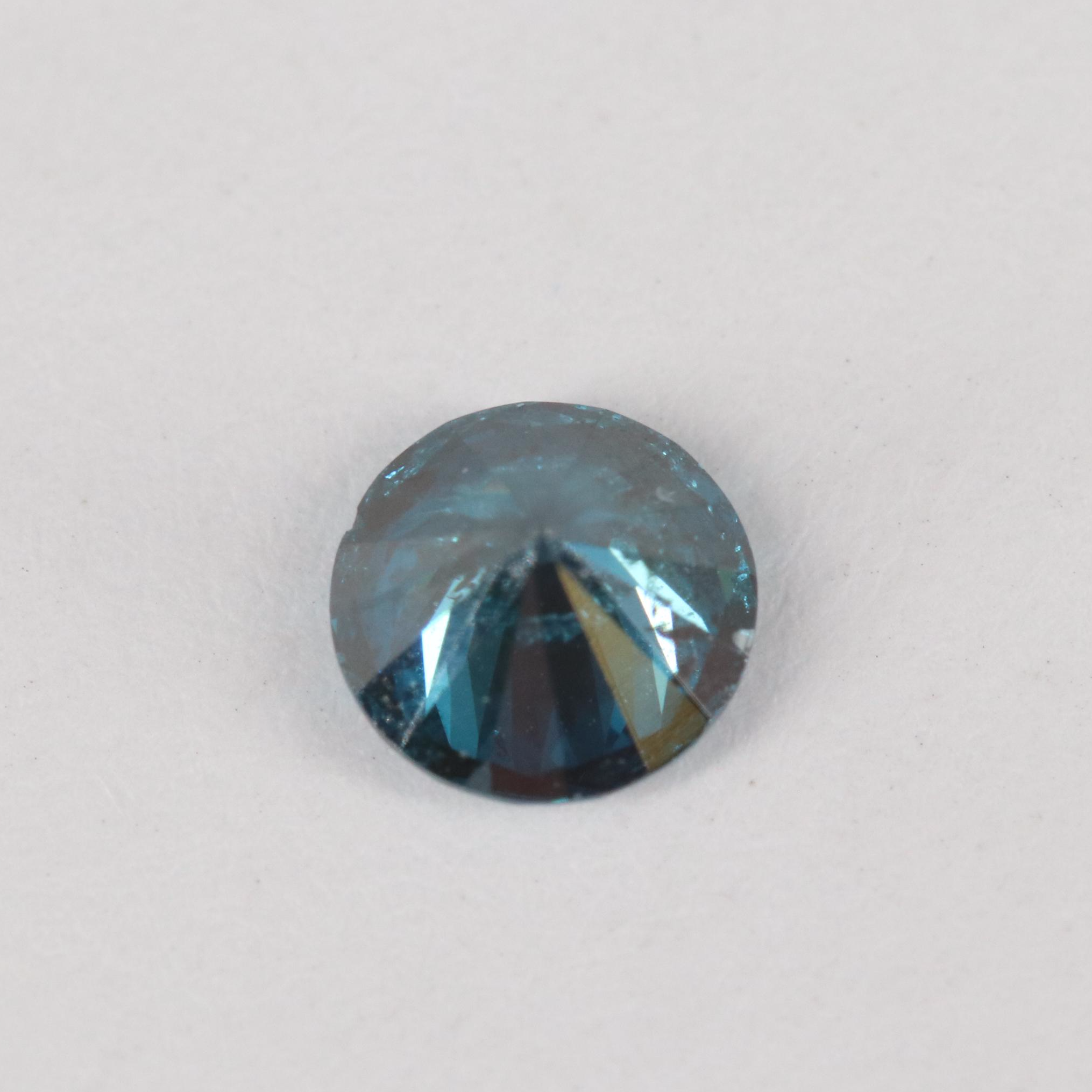 Loose 1.21 CTW Blue Diamond