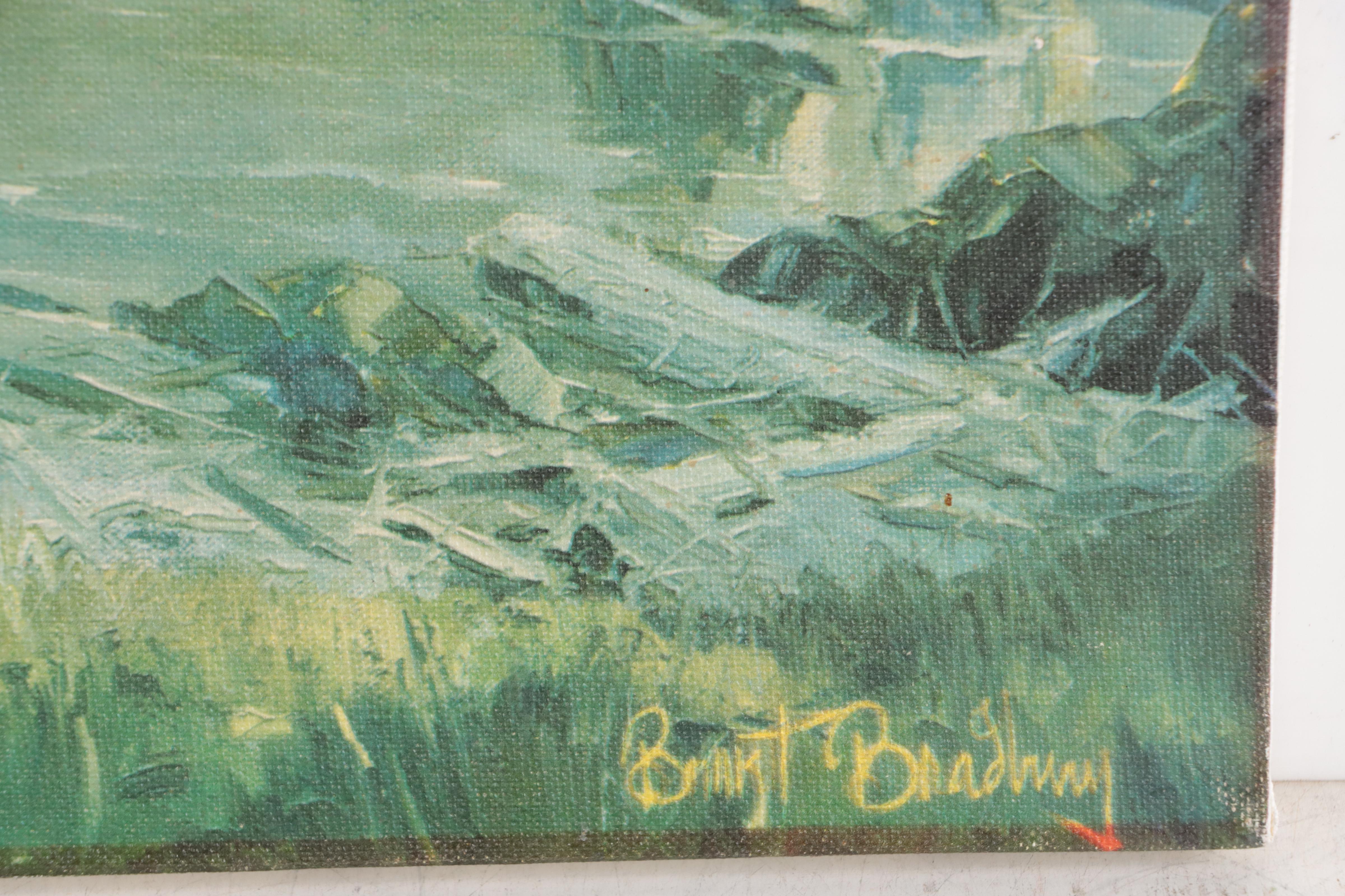 Offset Lithograph After Bennett Schroeder Bradbury "Ebb Tide"