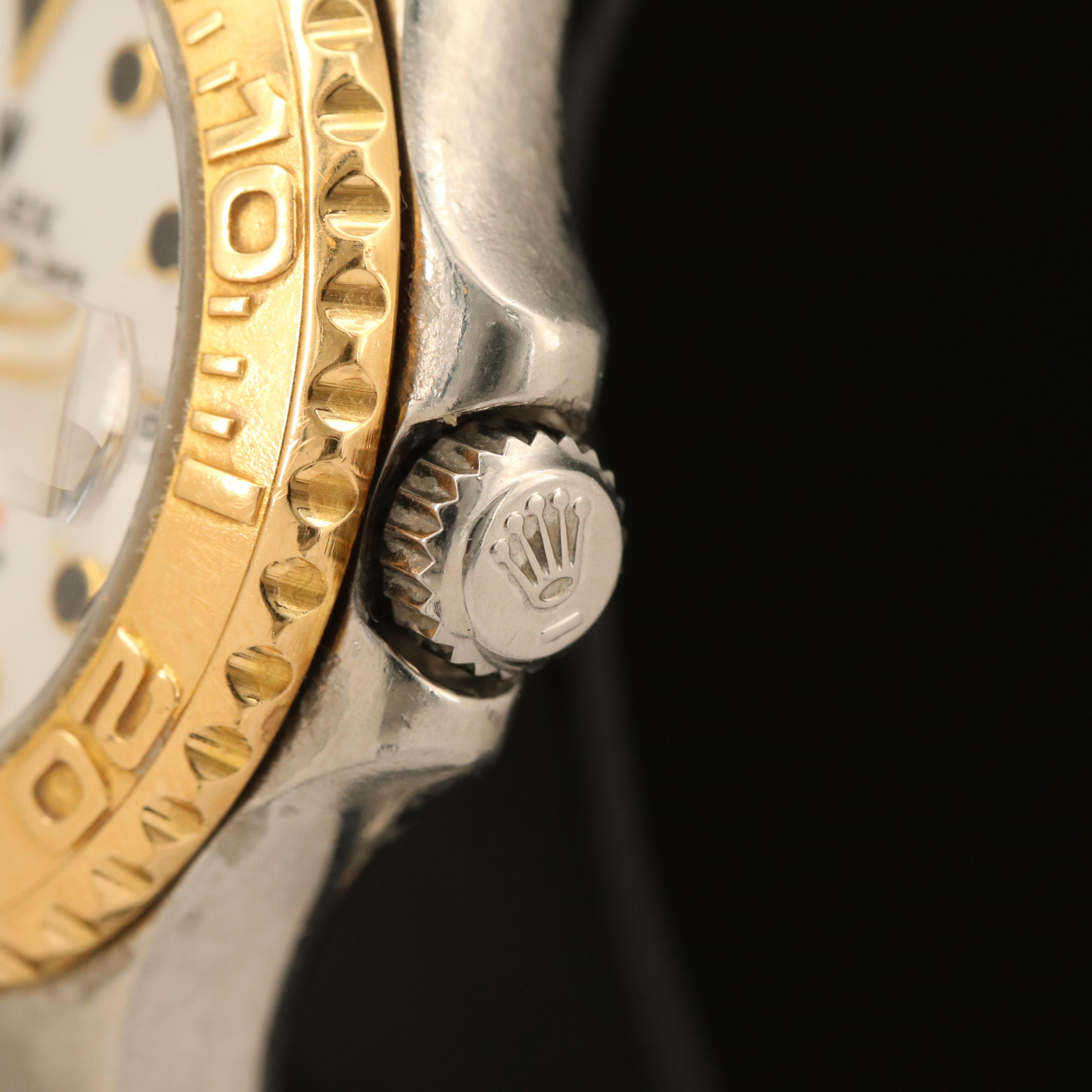 1996 Rolex Yacht Master 18K and Stainless Steel Watch