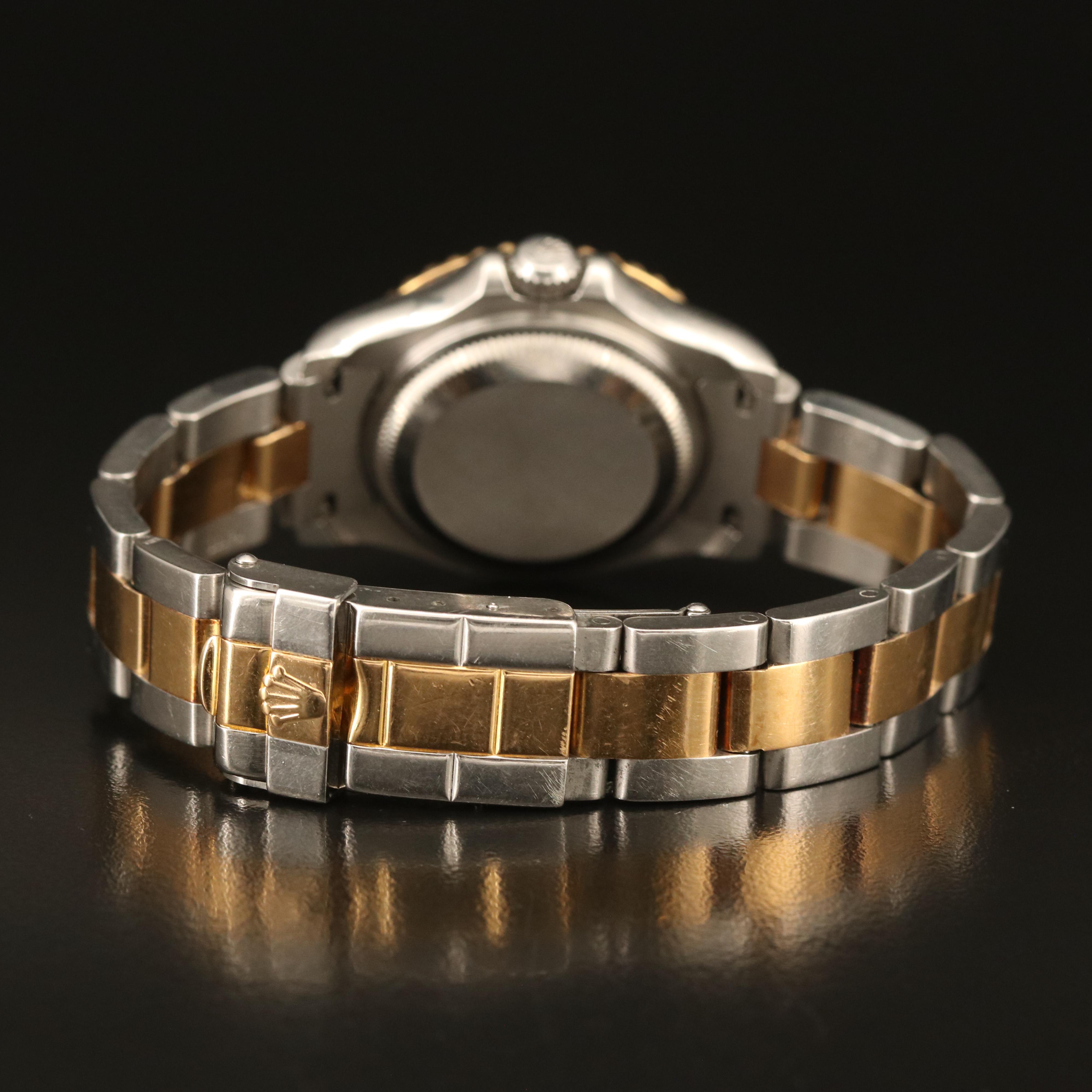 1996 Rolex Yacht Master 18K and Stainless Steel Watch