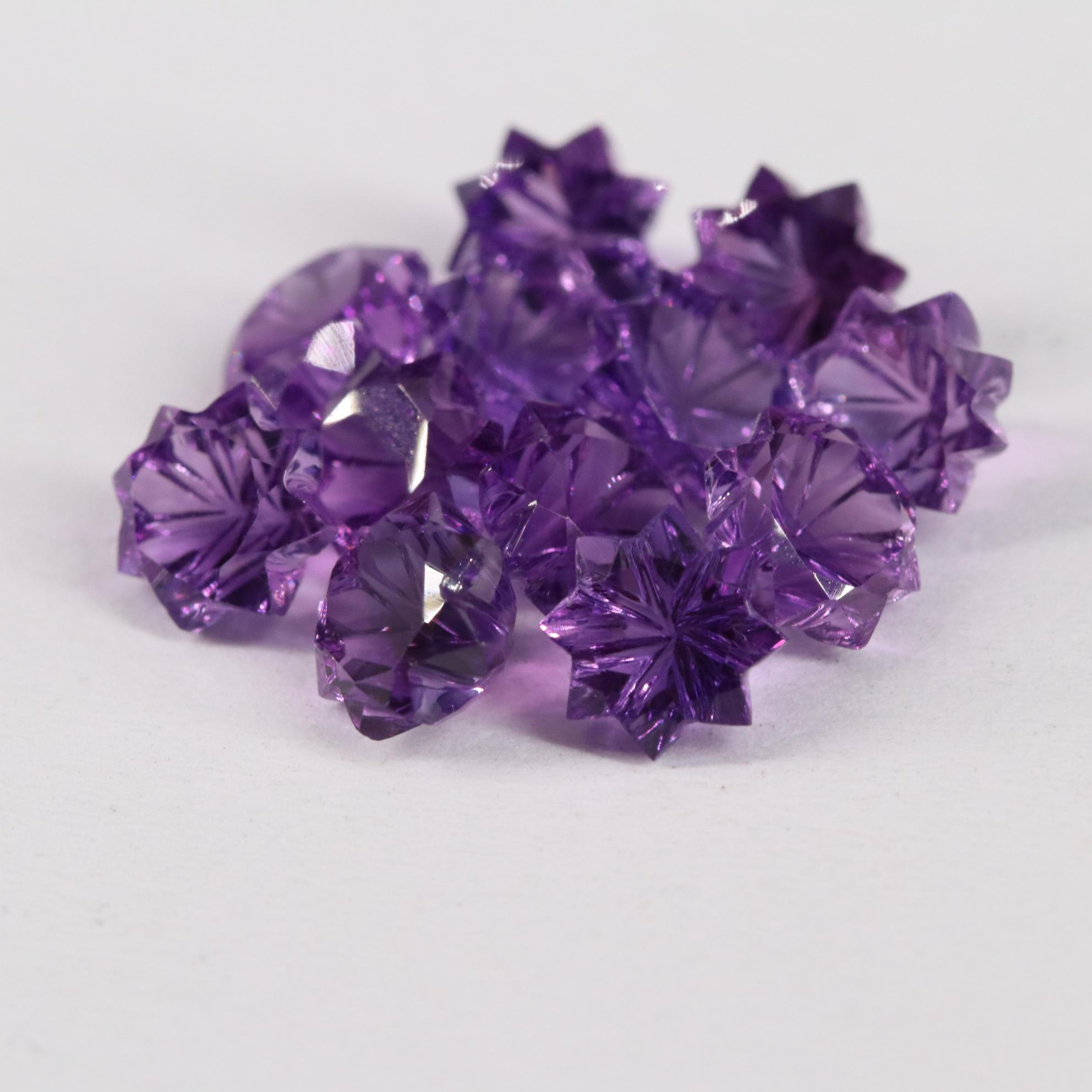 Loose 7.88 CTW Amethyst Lot