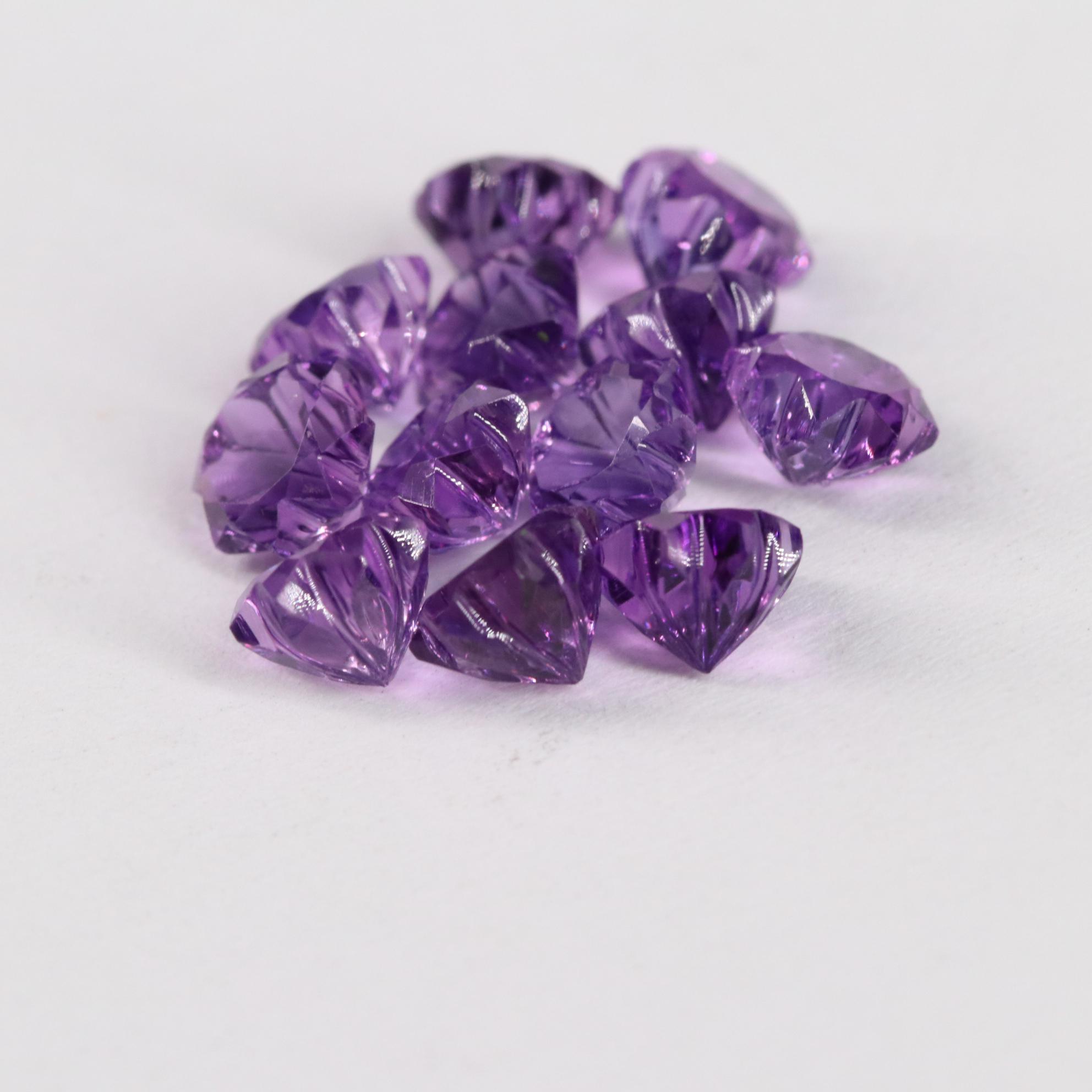 Loose 7.88 CTW Amethyst Lot