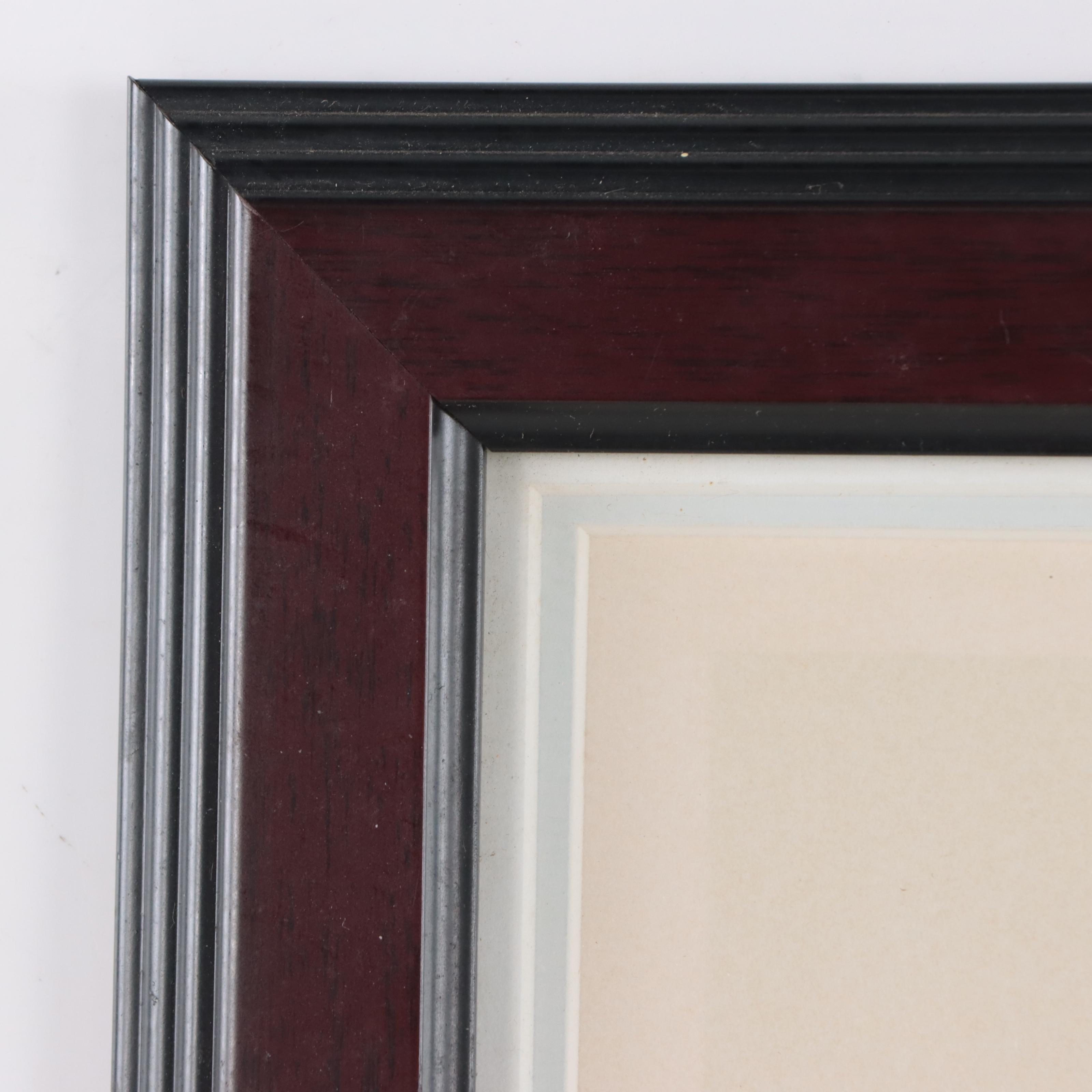 Robert Kipniss Lithograph "First Dusk of Summer"