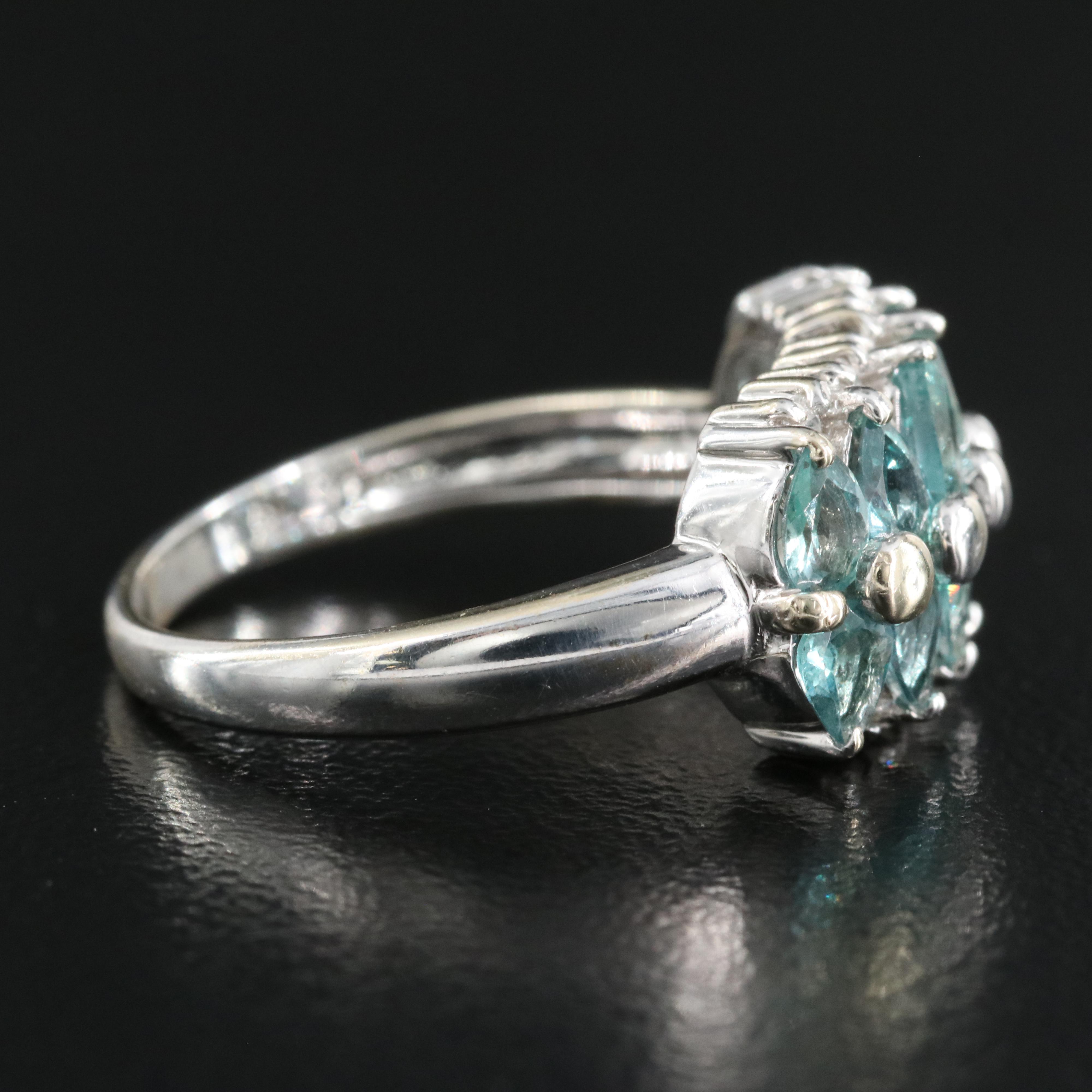 14K Alexandrite and Diamond Ring