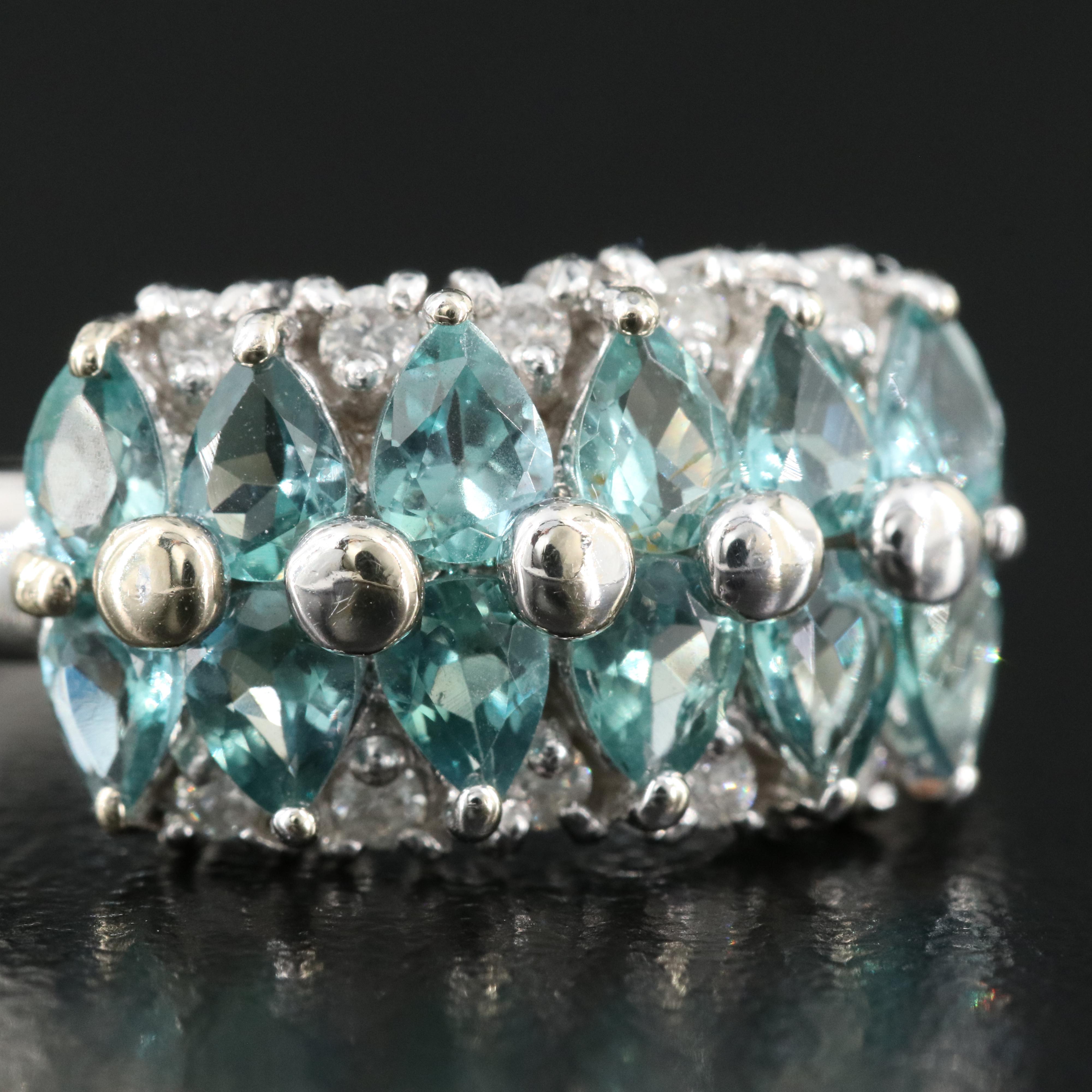 14K Alexandrite and Diamond Ring