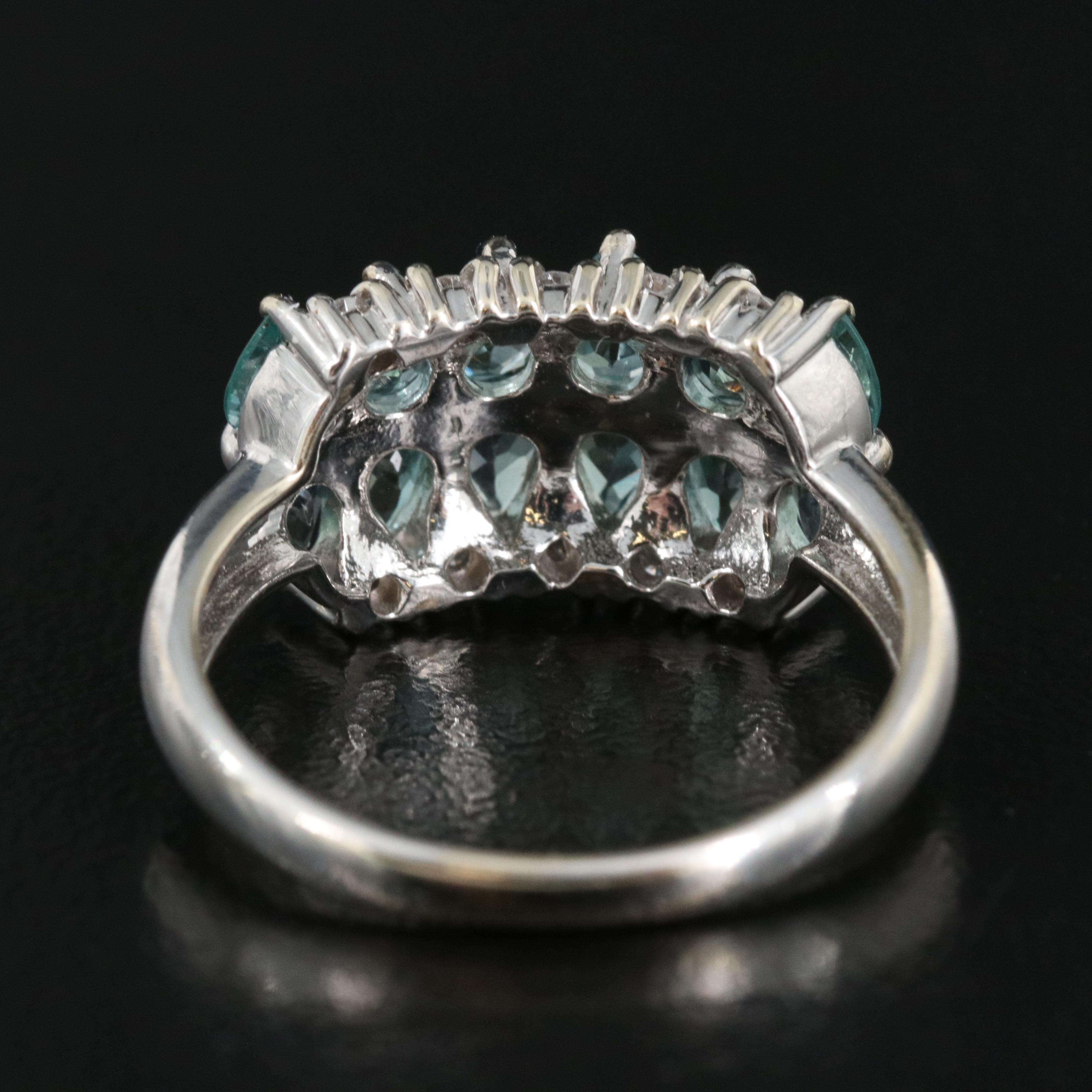 14K Alexandrite and Diamond Ring