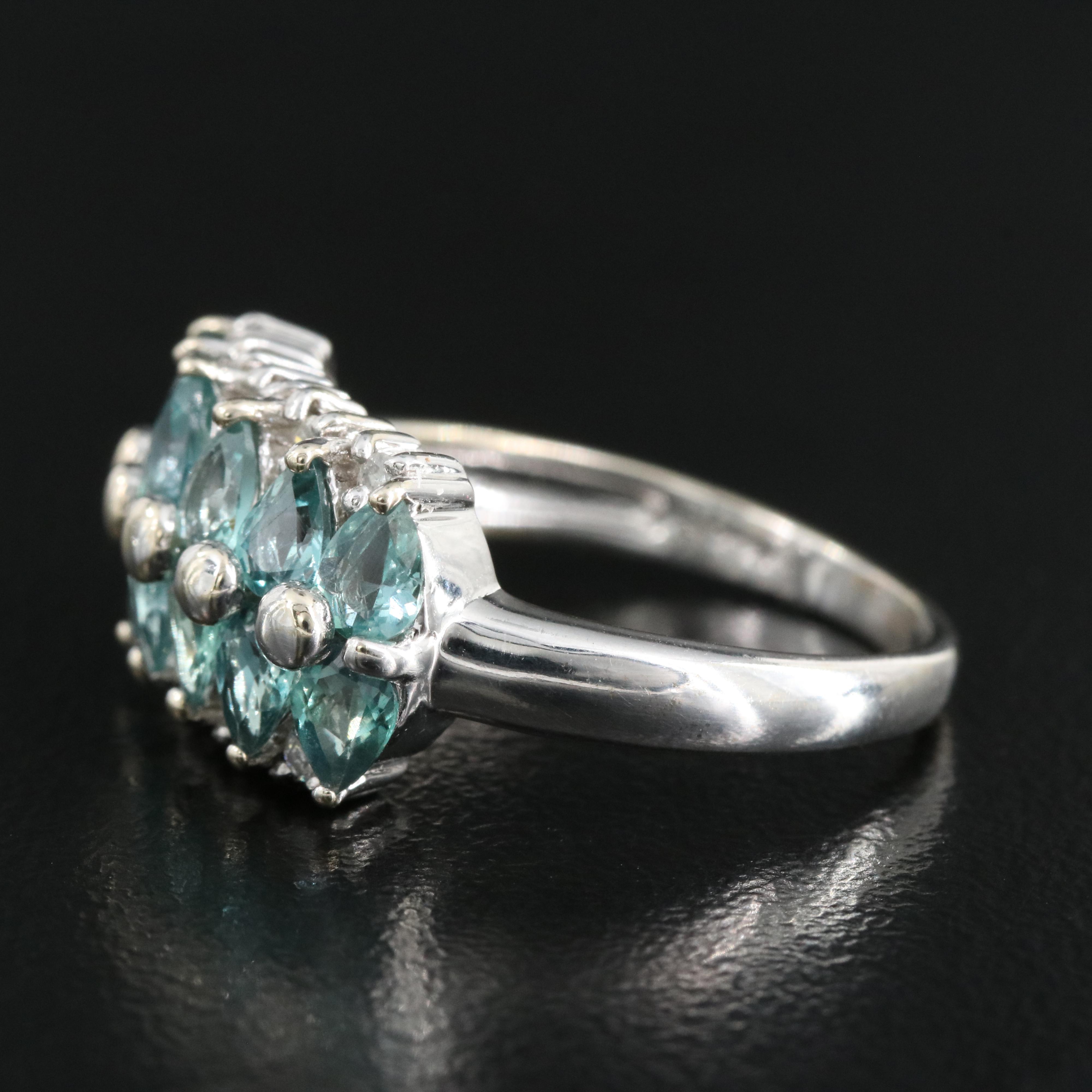 14K Alexandrite and Diamond Ring