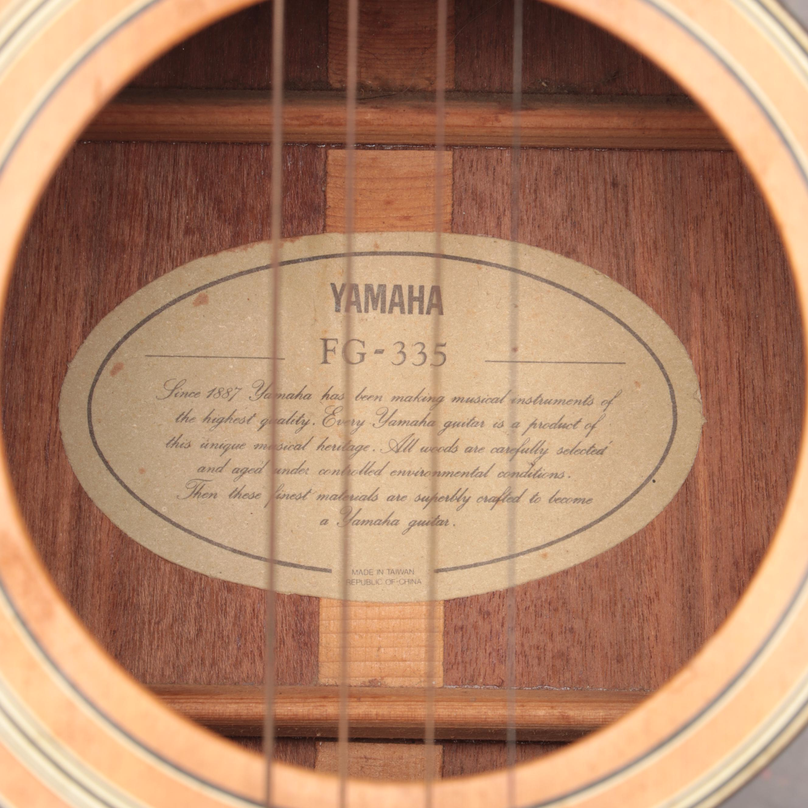 Yamaha FG-335 Acoustic Guitar