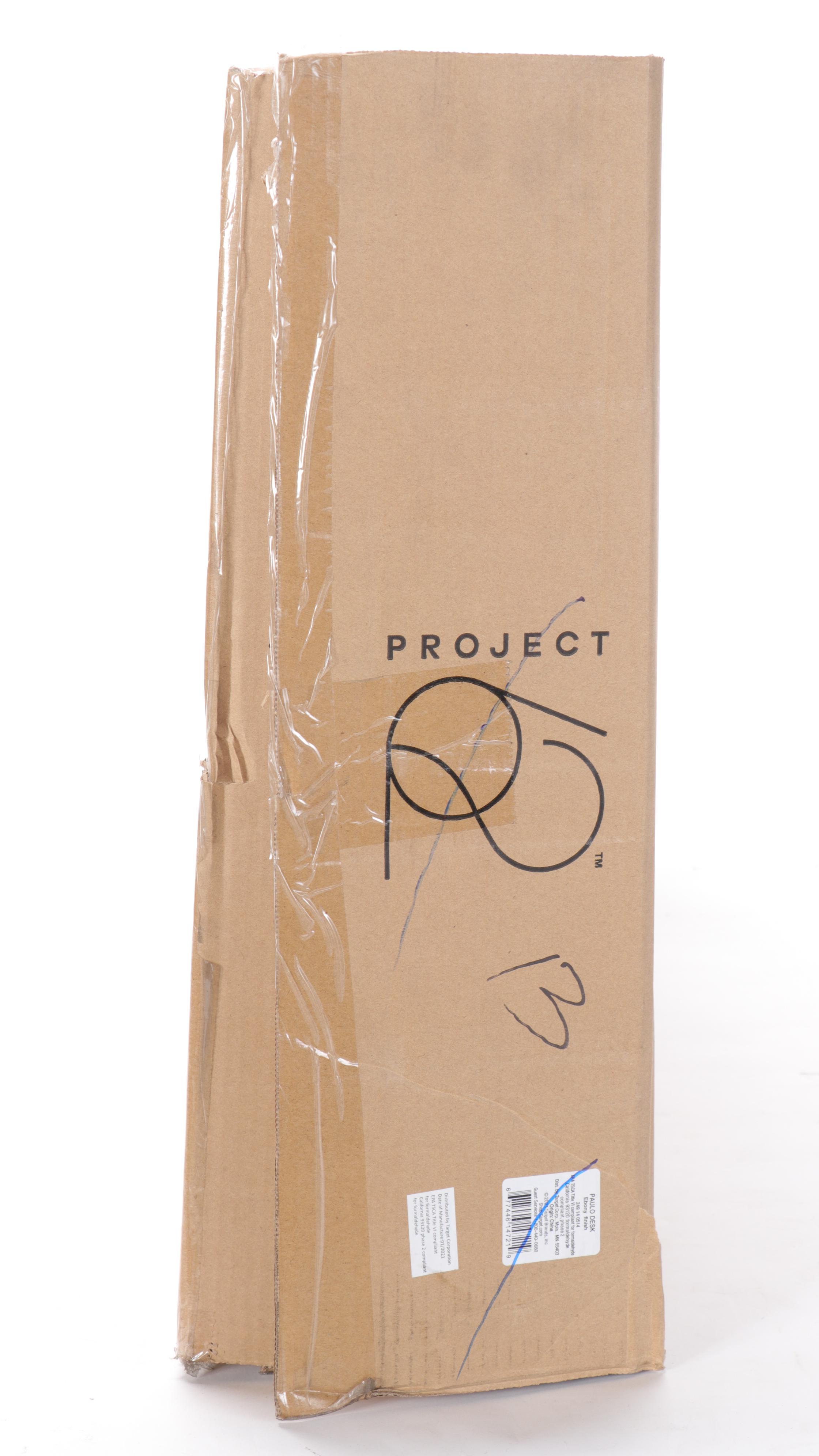 Project 62 Paulo Writing Desk in Ebony Finish