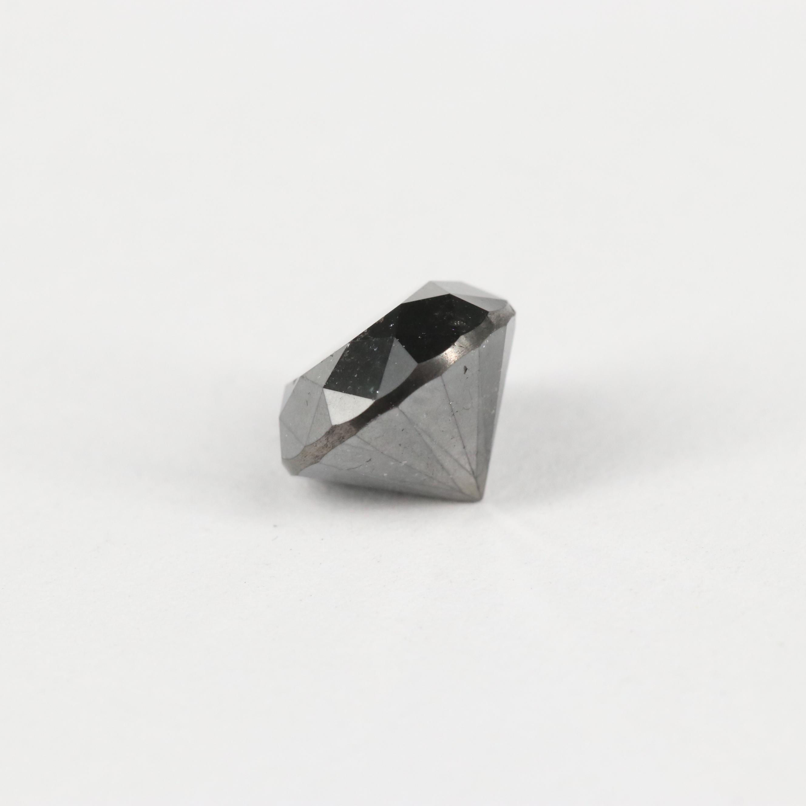 Loose 3.62 CT Black Diamond