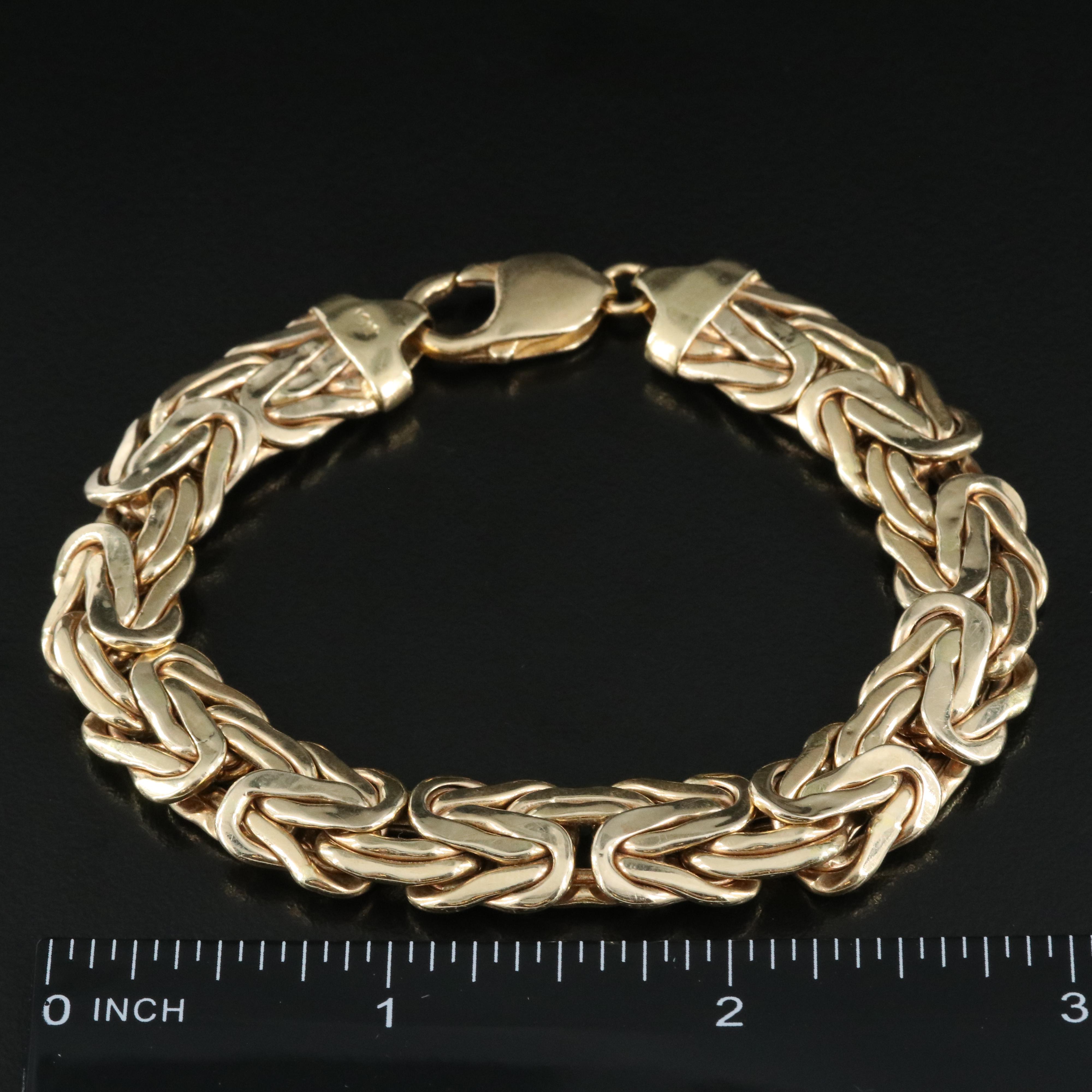 14K Byzantine Bracelet