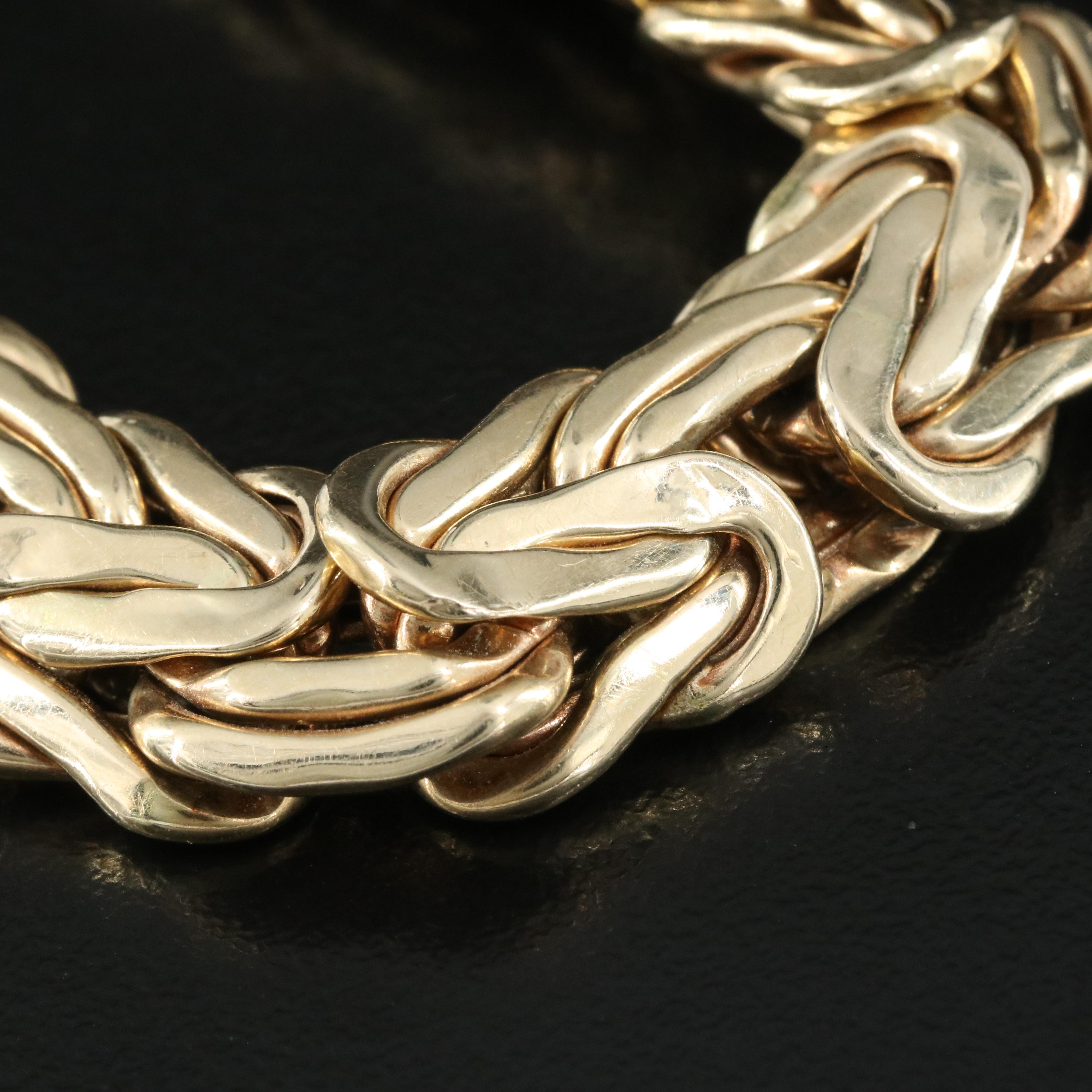 14K Byzantine Bracelet