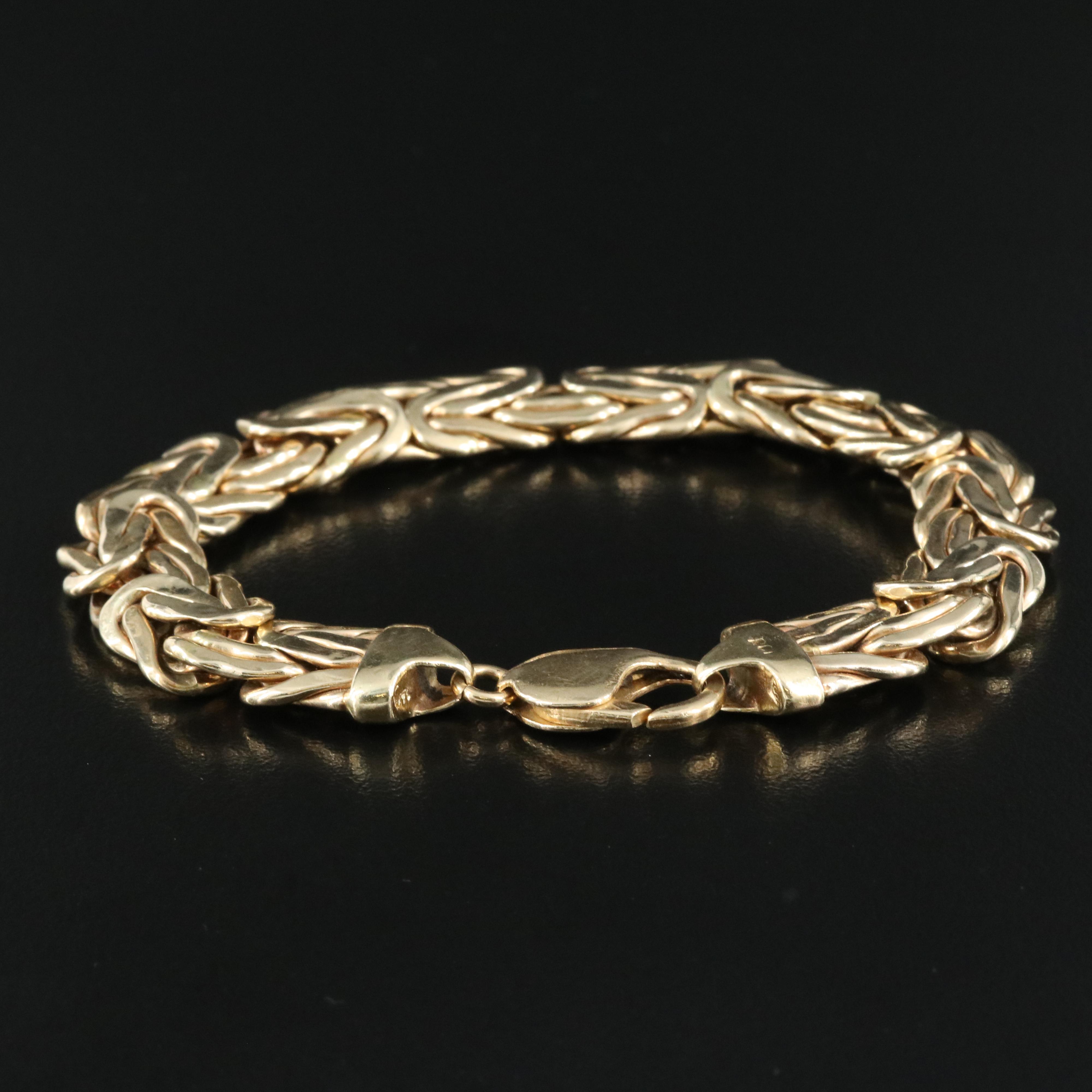14K Byzantine Bracelet