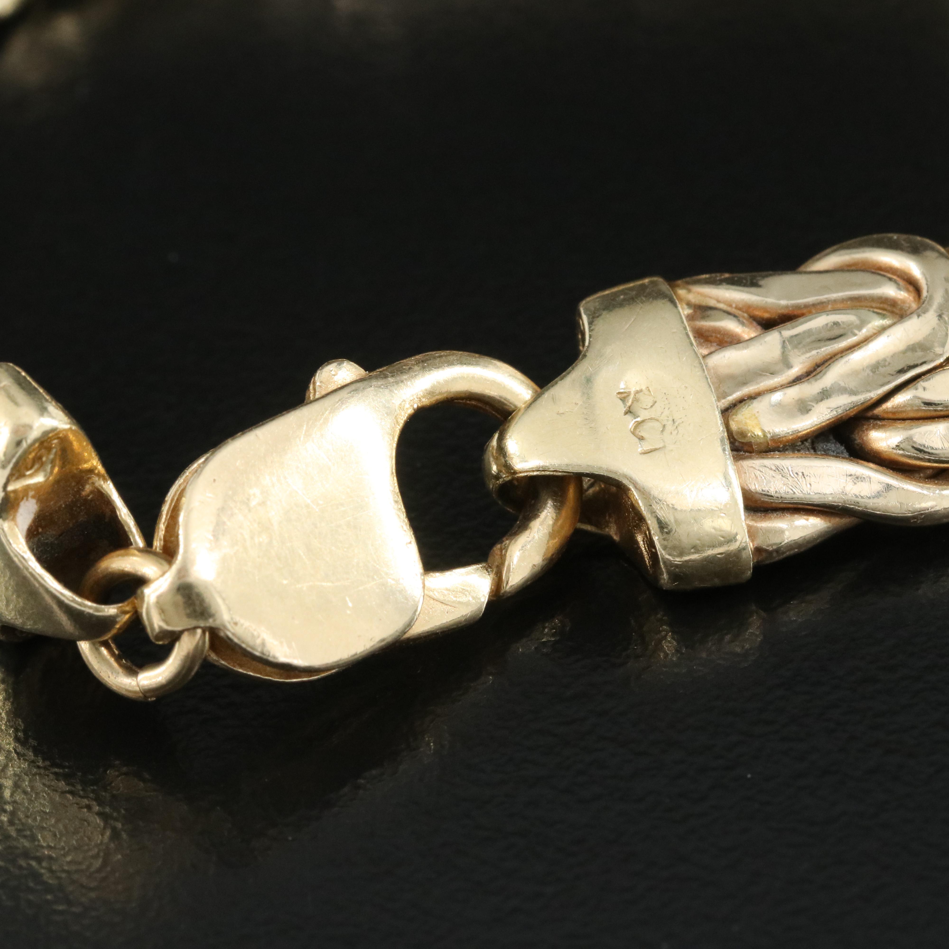 14K Byzantine Bracelet