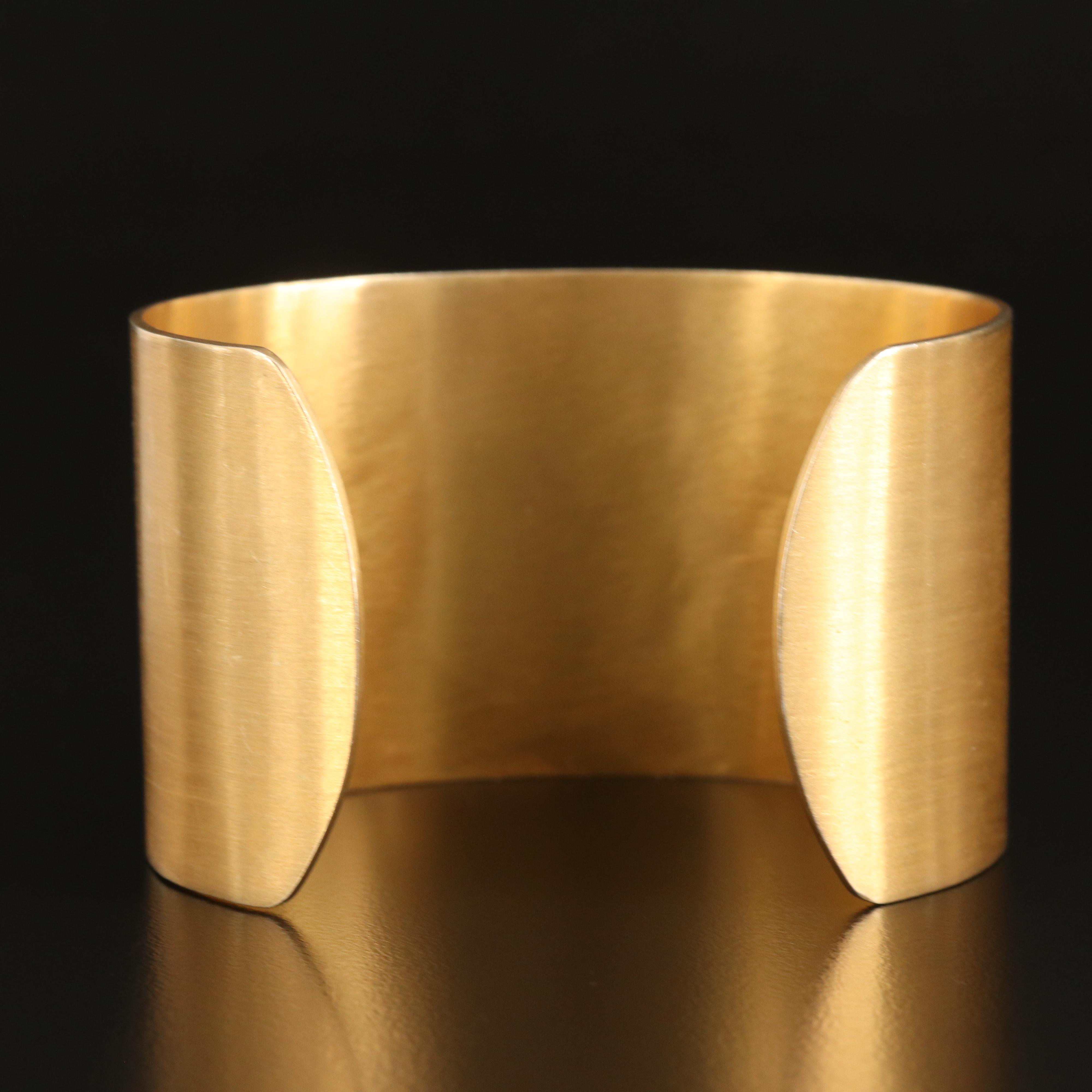 Sterling Dendritic Agate Cuff