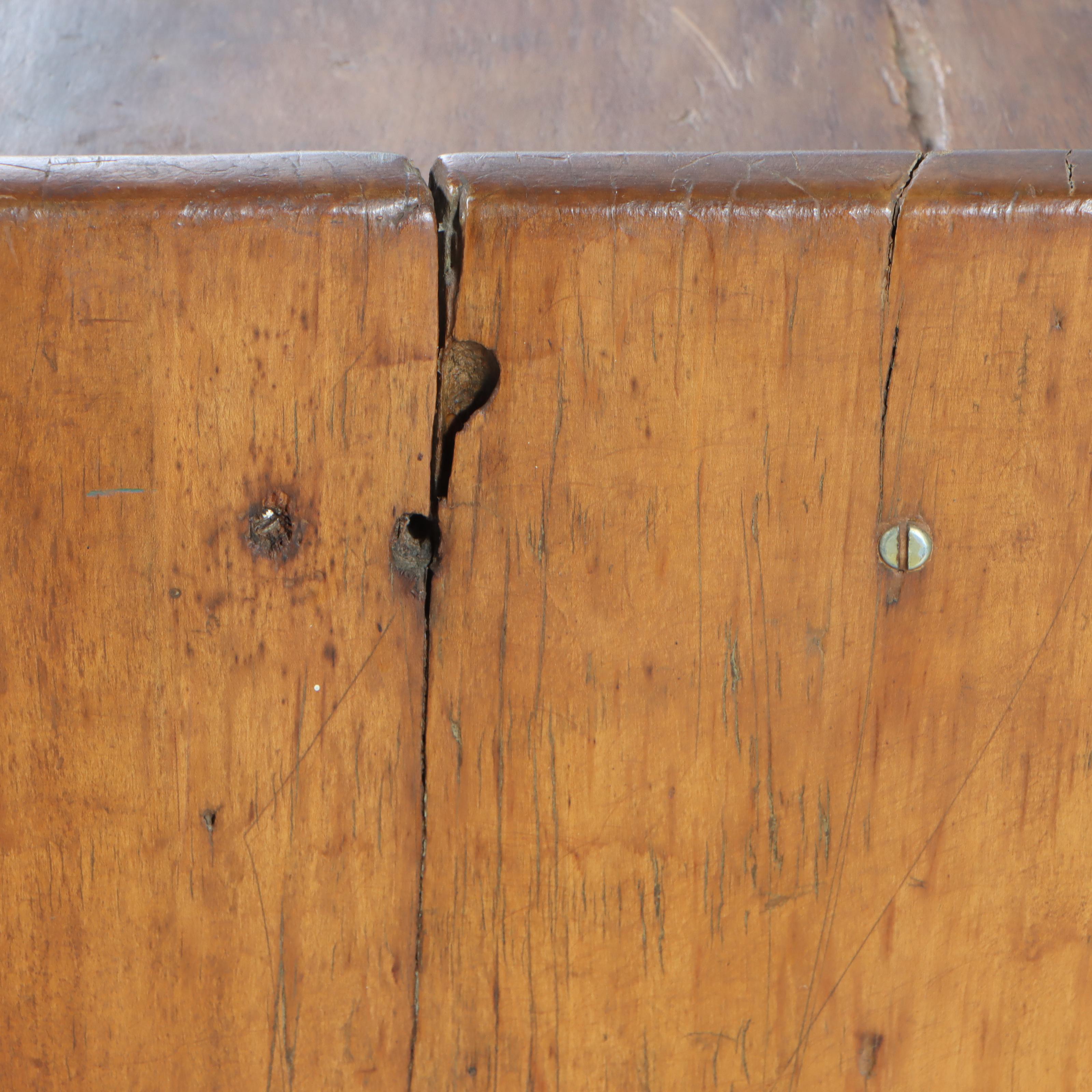 American Primitive Poplar Dry Sink, 19th Century