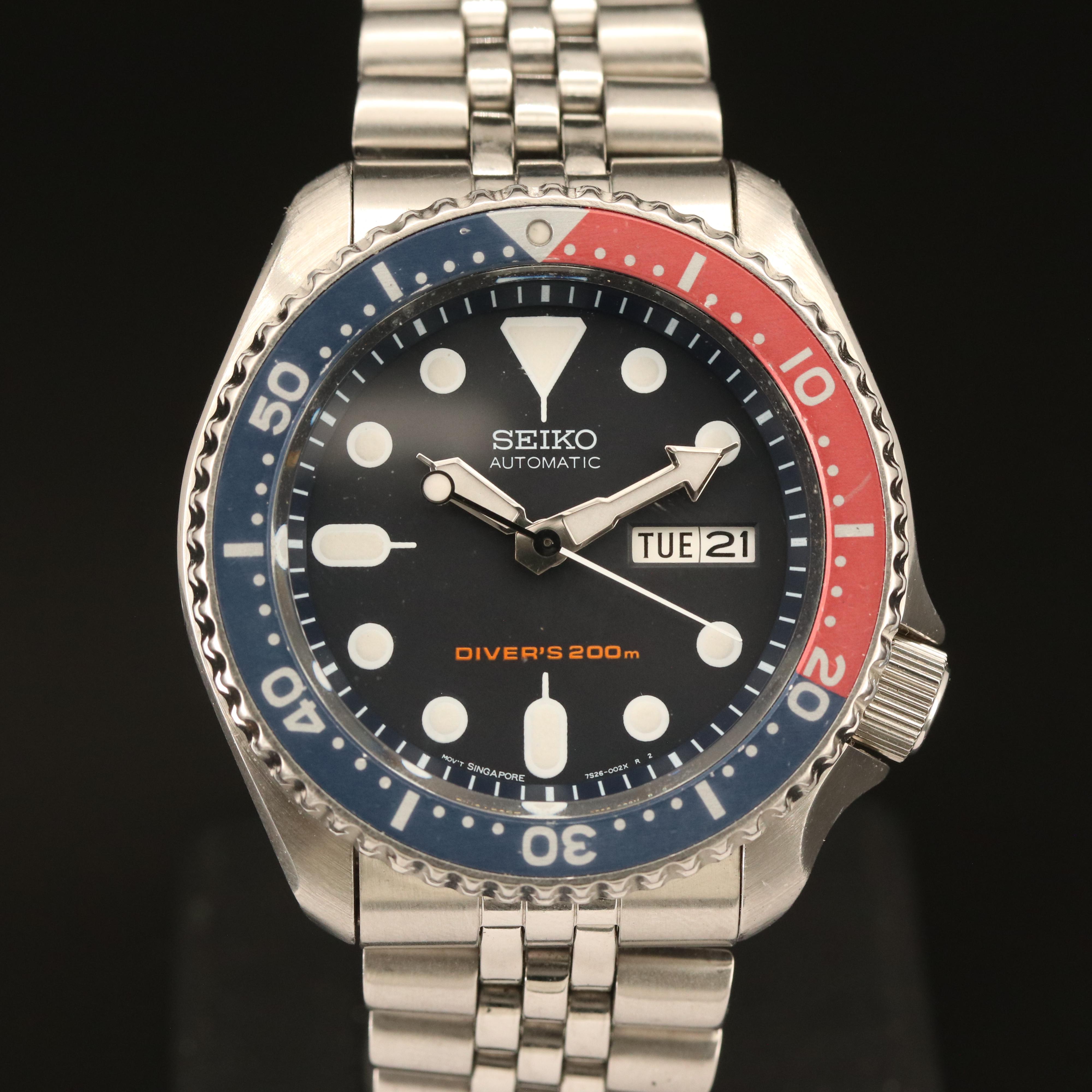 Seiko Scuba Divers 200 Automatic Watch
