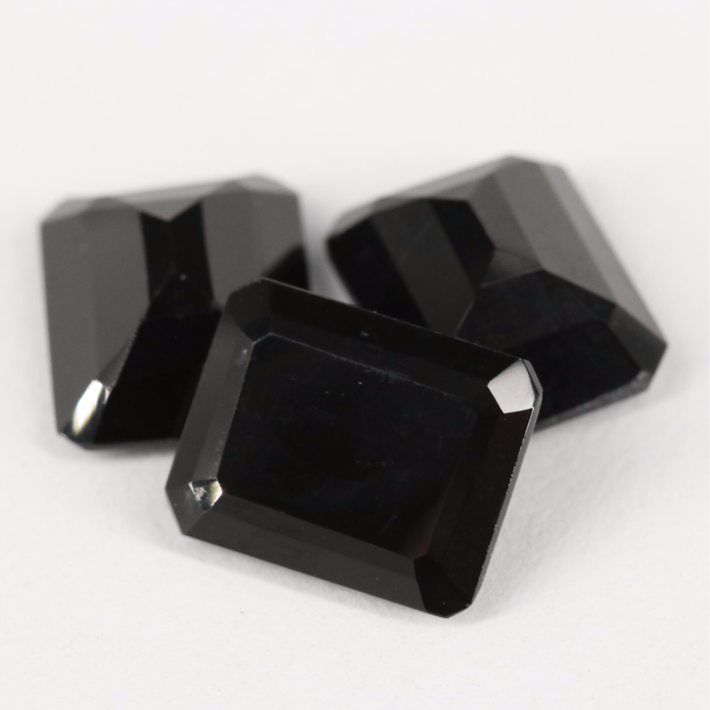 Loose 10.43 CTW Black Onyx