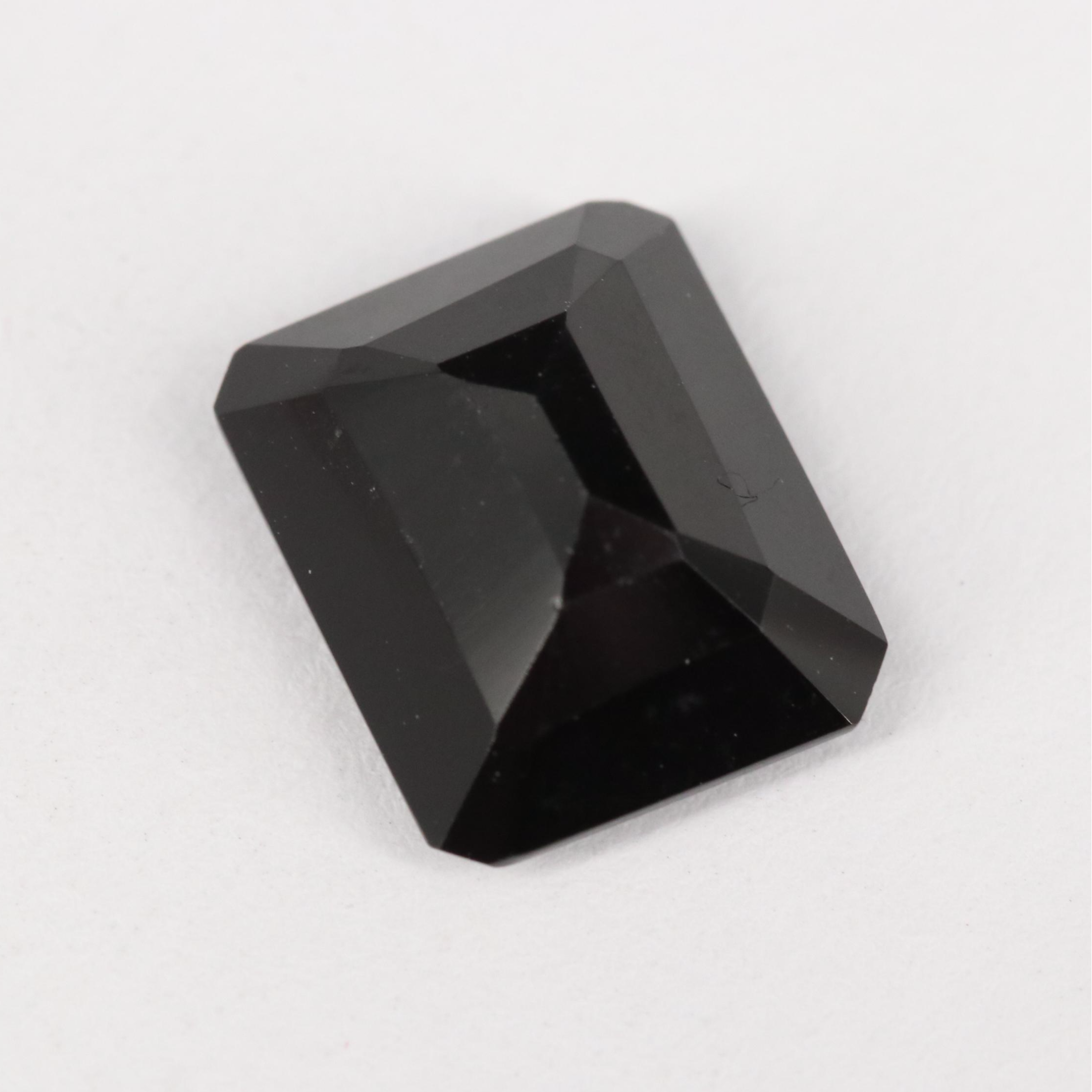 Loose 10.43 CTW Black Onyx
