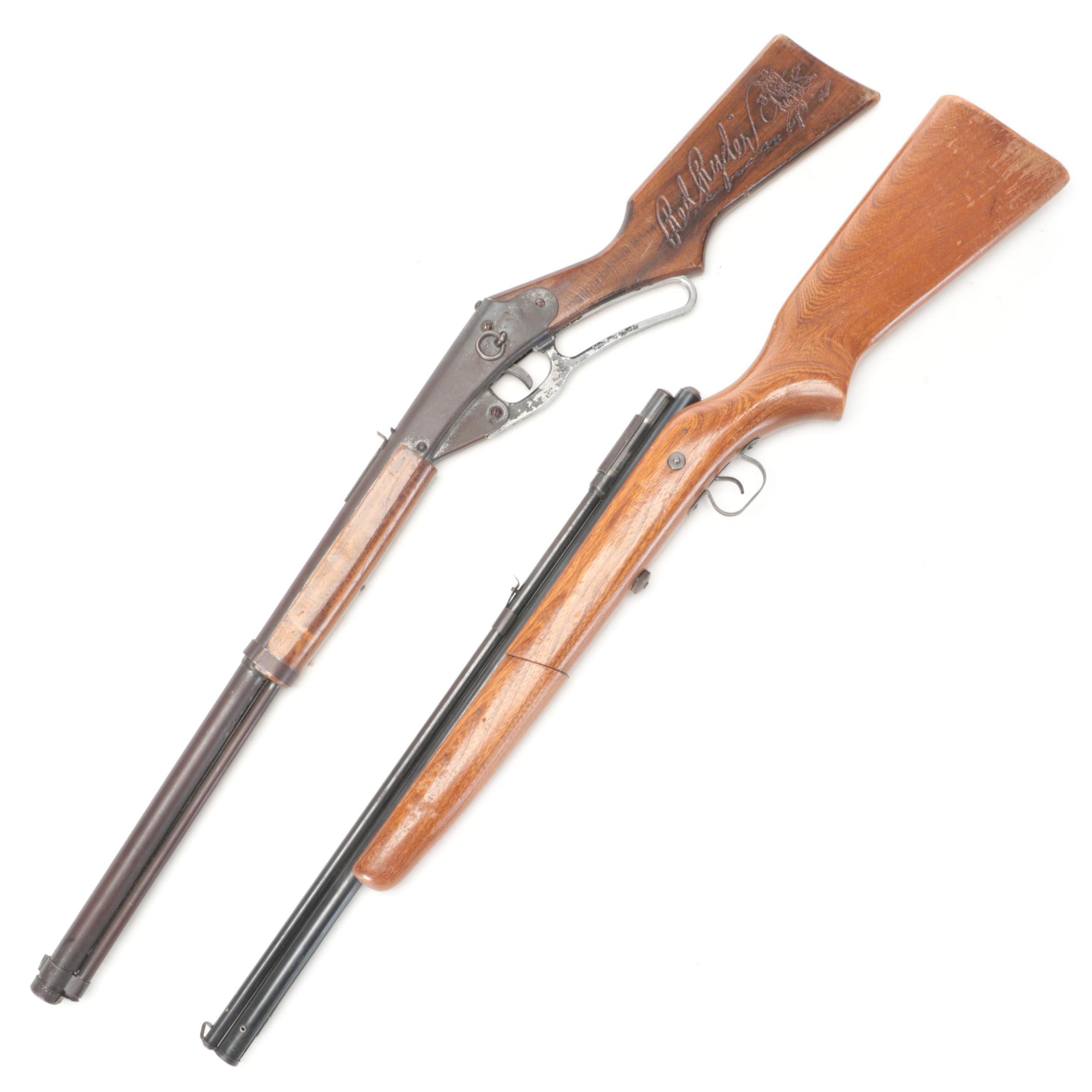 Daisy Red Ryder Model 40 BB and Crosman 140 .22. Cal Air Rifles