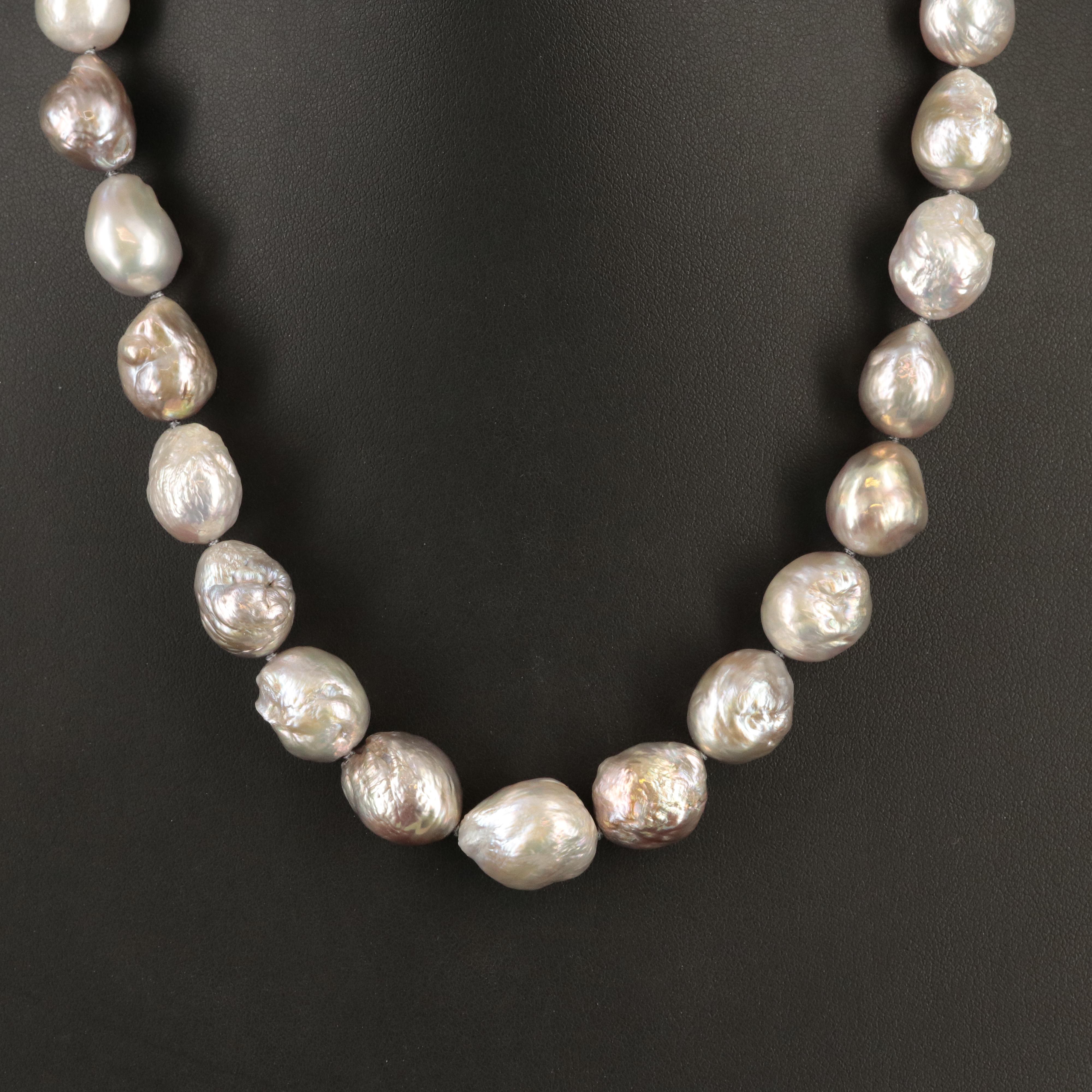 Honora Pearl Necklace with Sterling Clasp