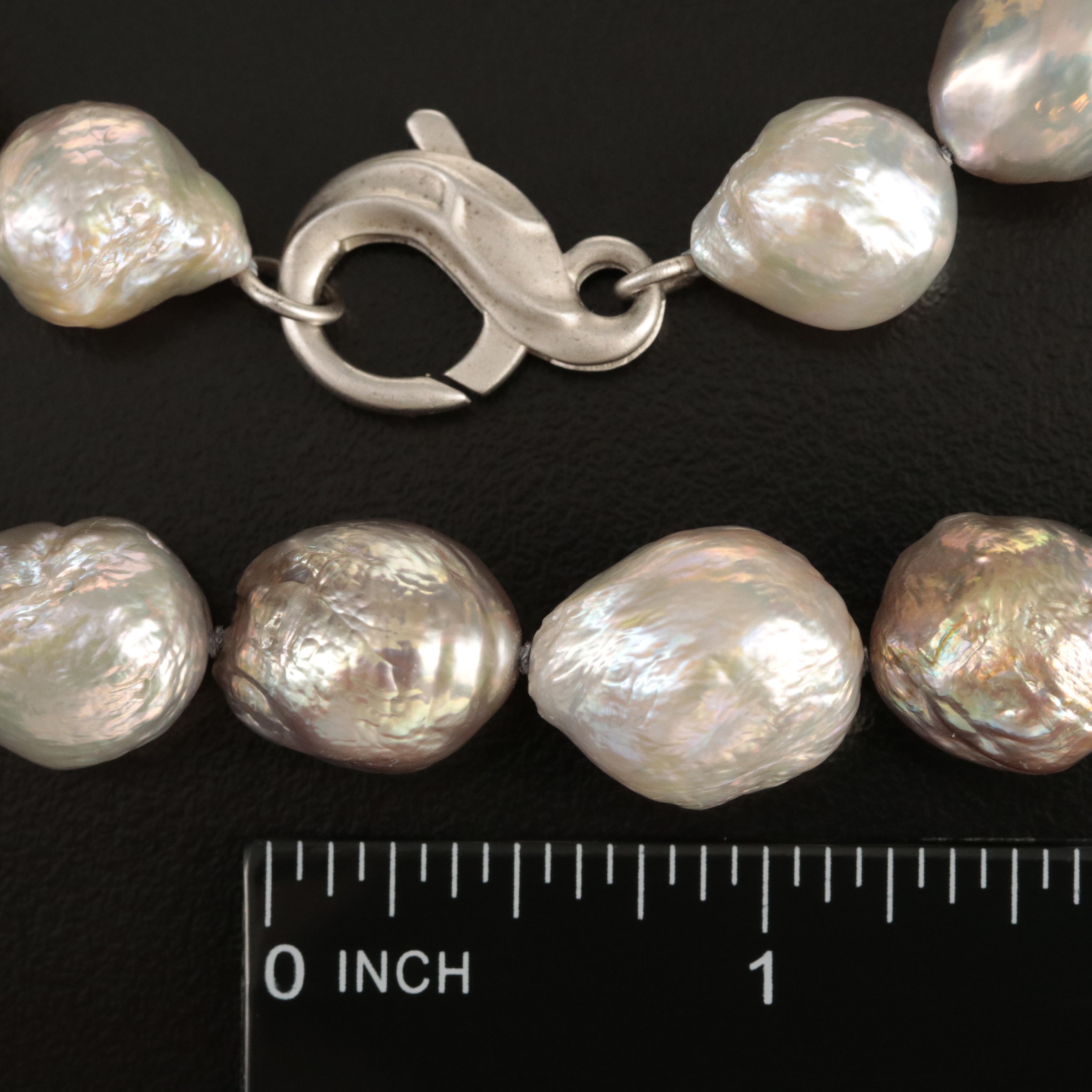 Honora Pearl Necklace with Sterling Clasp