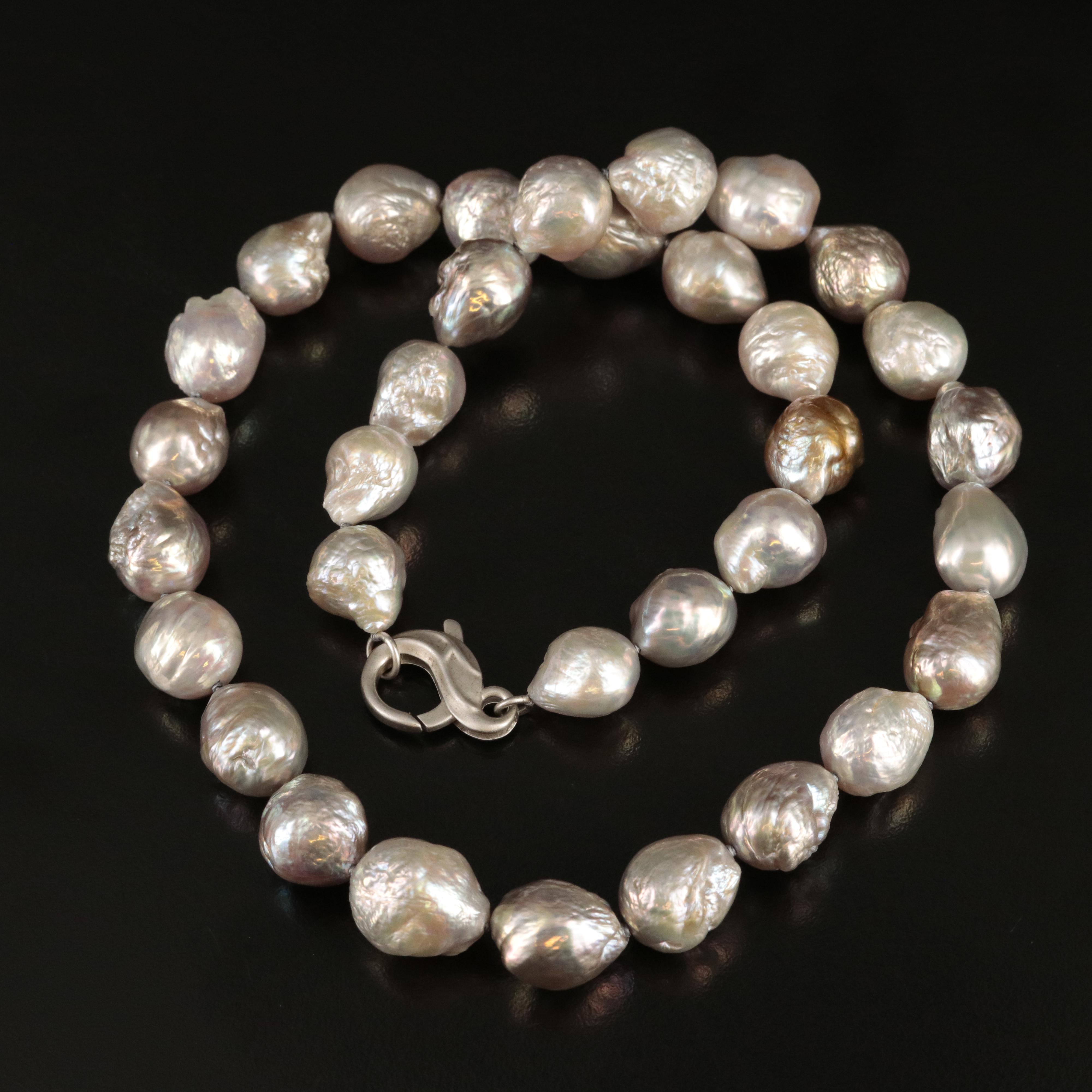 Honora Pearl Necklace with Sterling Clasp