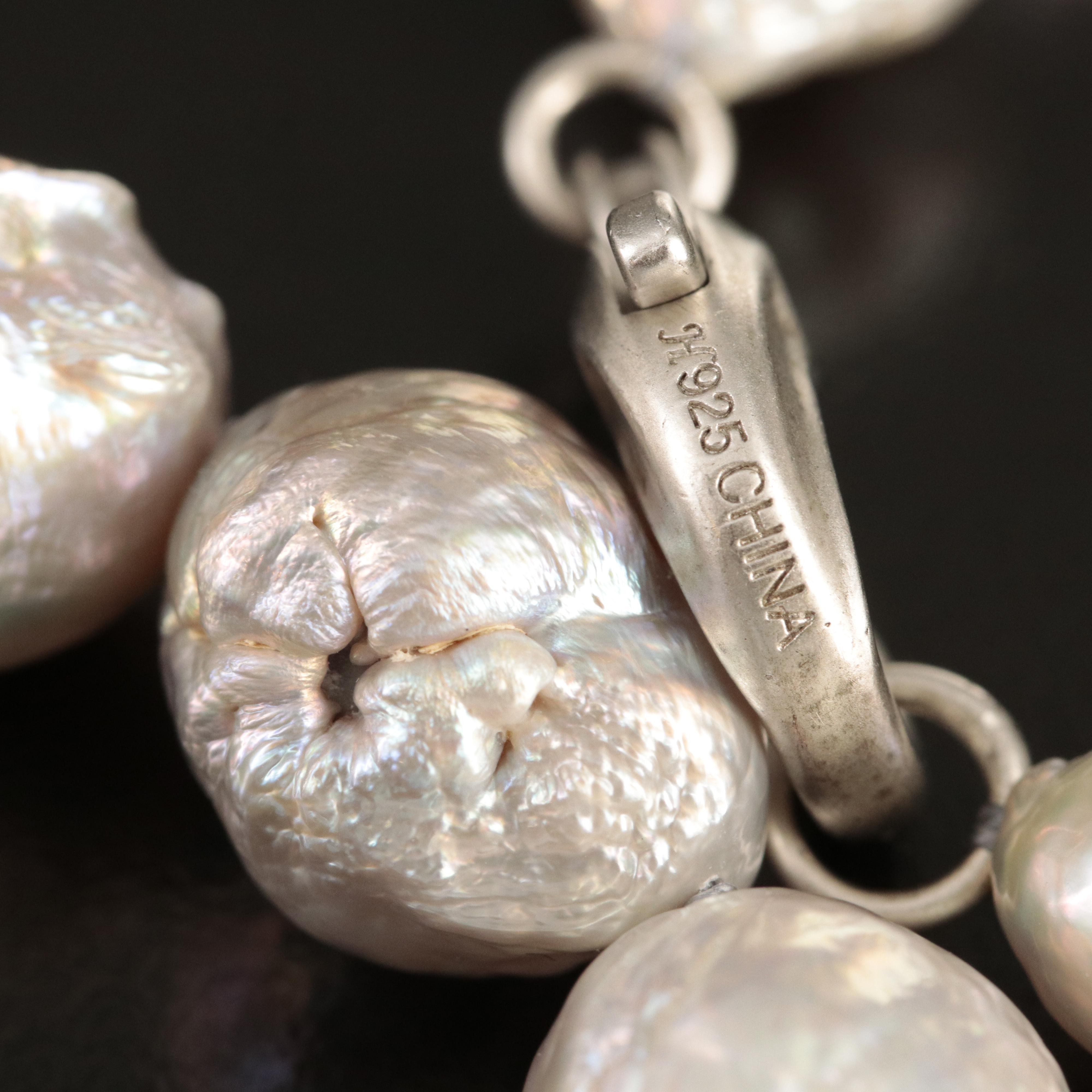 Honora Pearl Necklace with Sterling Clasp