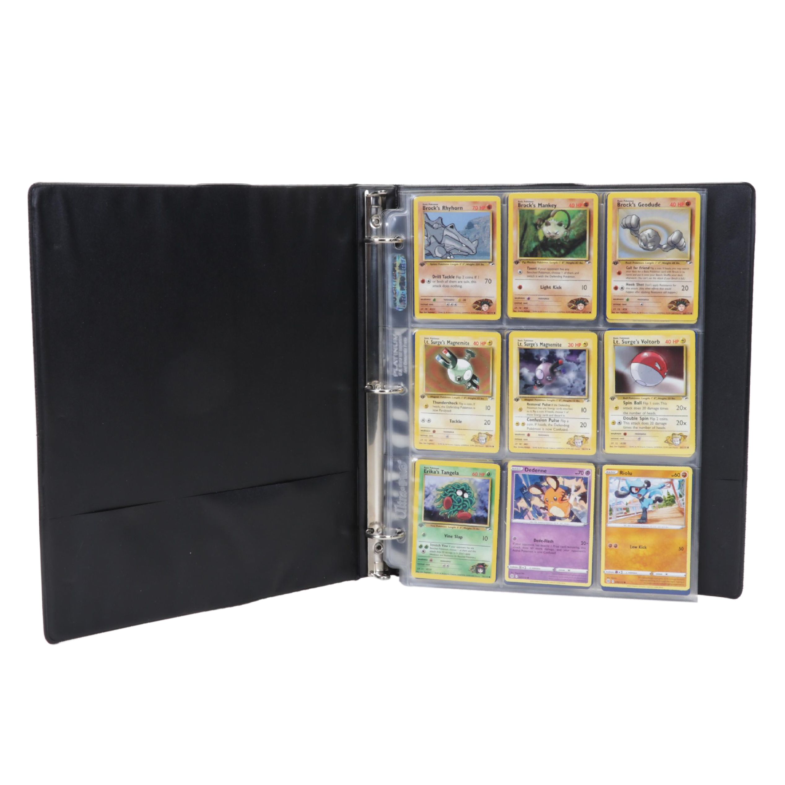 Pokémon Trading Cards Including First Edition Brock's Rhyhorn, 1999-2022