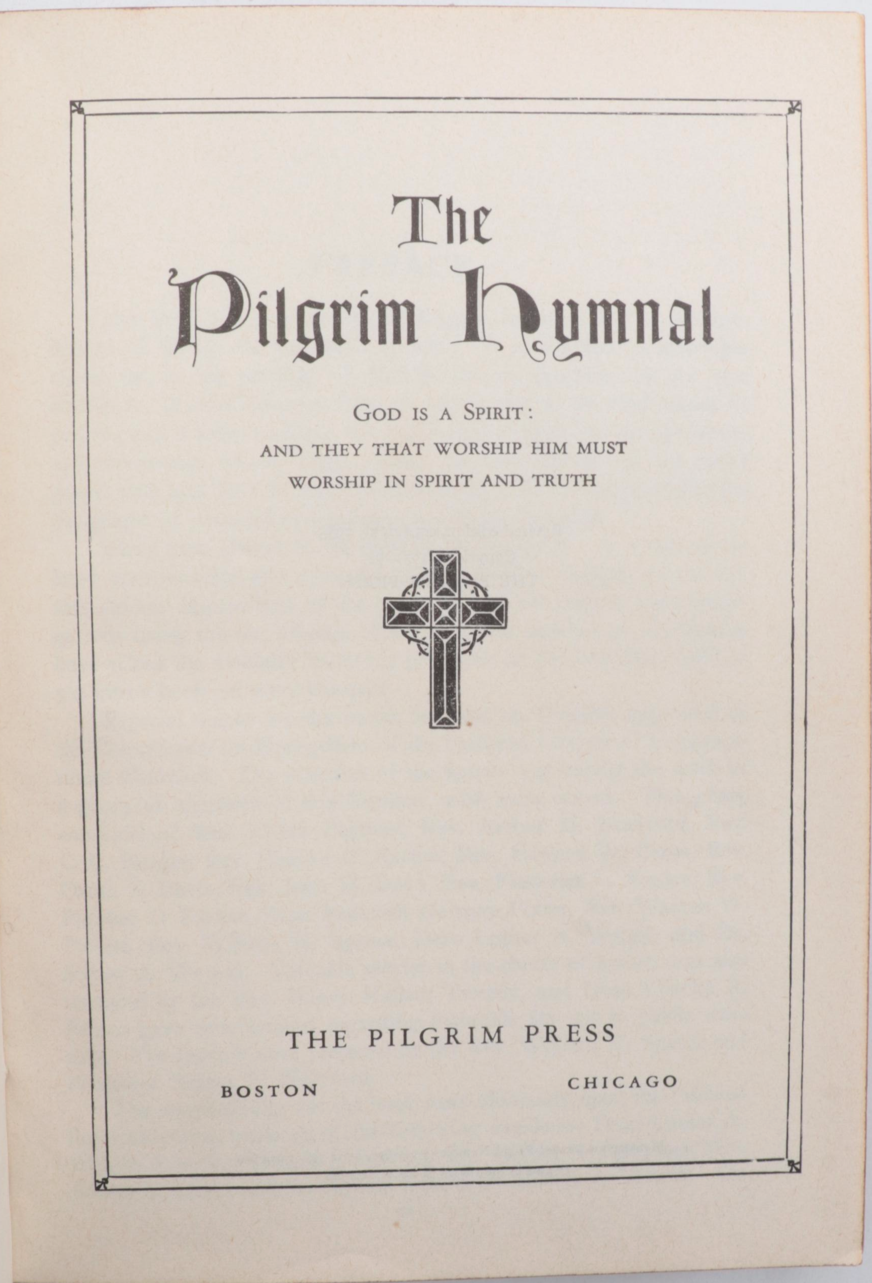"The Methodist Hymnal" and More Hymnal Books, Mid-20th Century