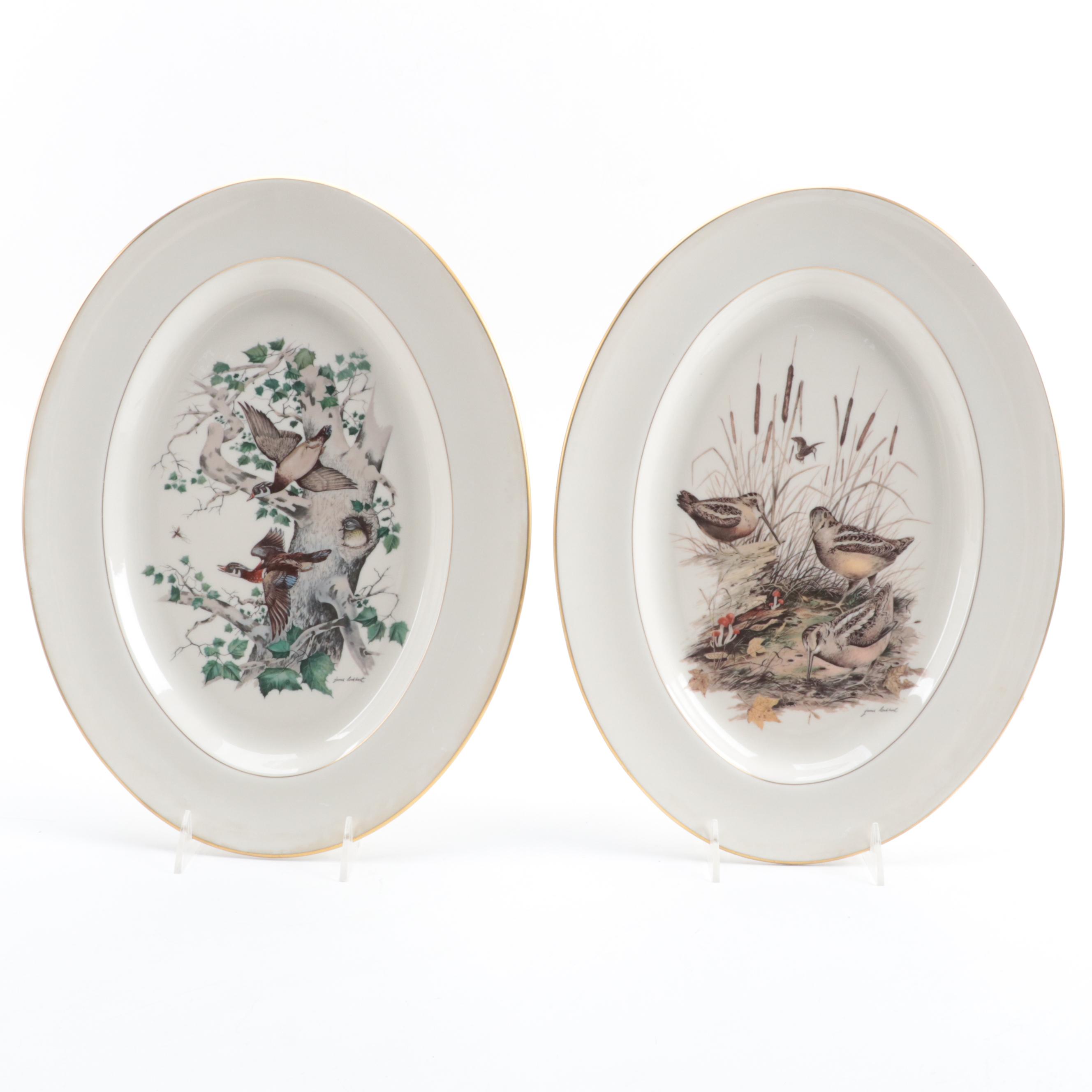 Regal China for James Beam Distilling Co. Ceramic Platters and Pitcher