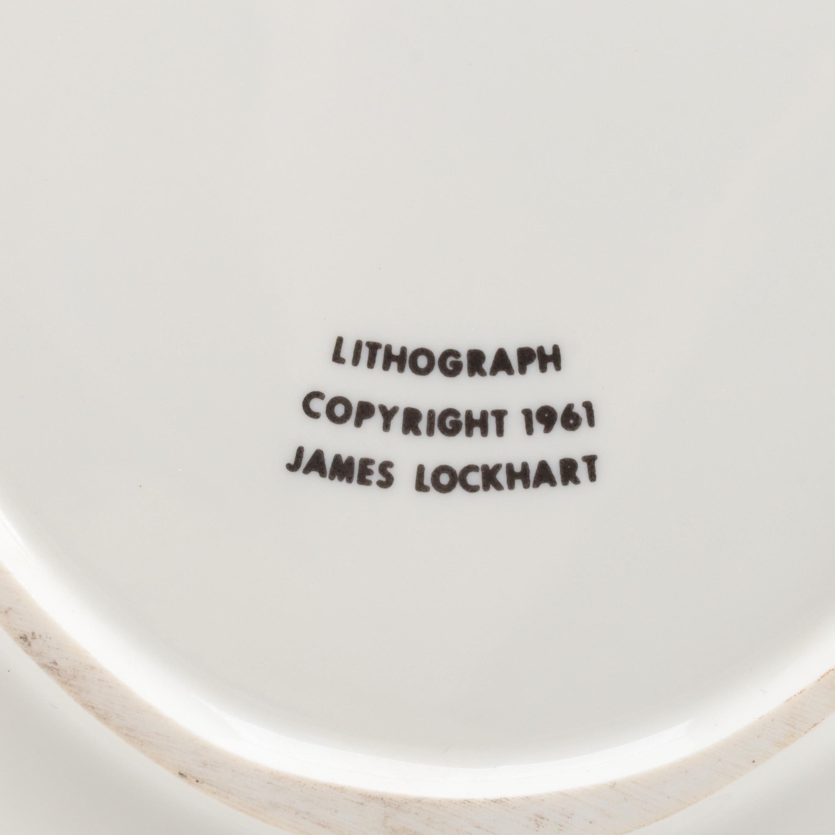 Regal China for James Beam Distilling Co. Ceramic Platters and Pitcher
