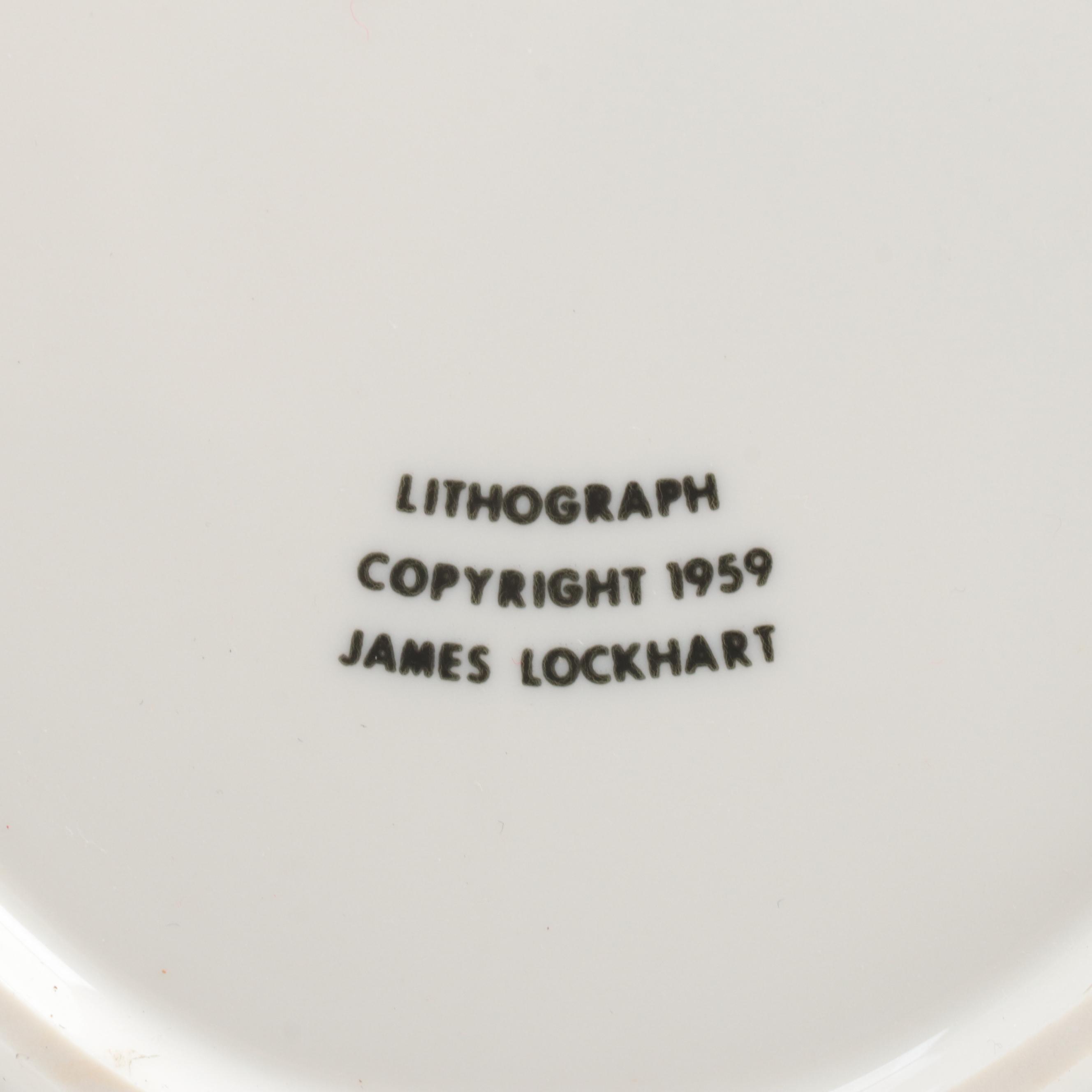 Regal China for James Beam Distilling Co. Ceramic Platters and Pitcher