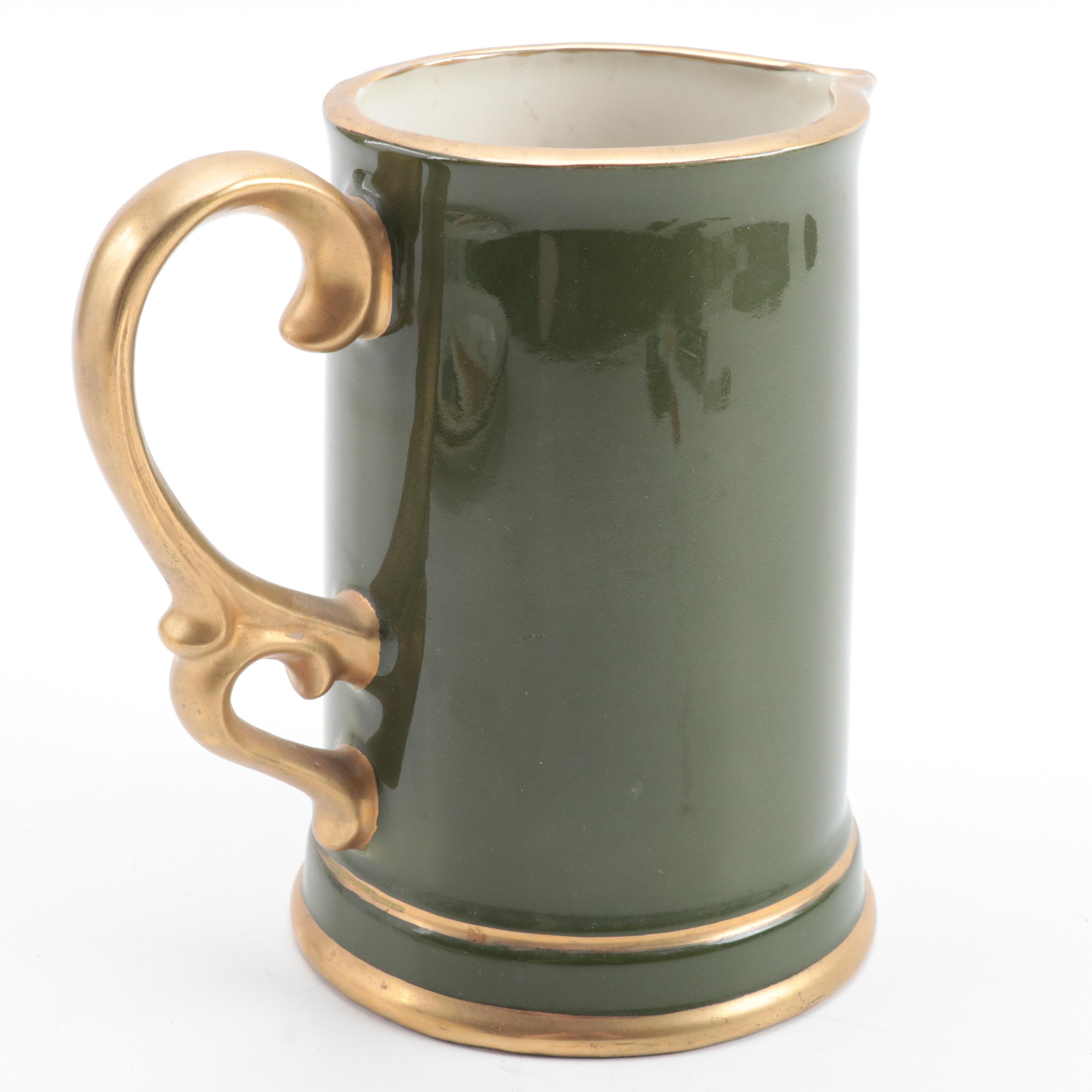 Regal China for James Beam Distilling Co. Ceramic Platters and Pitcher