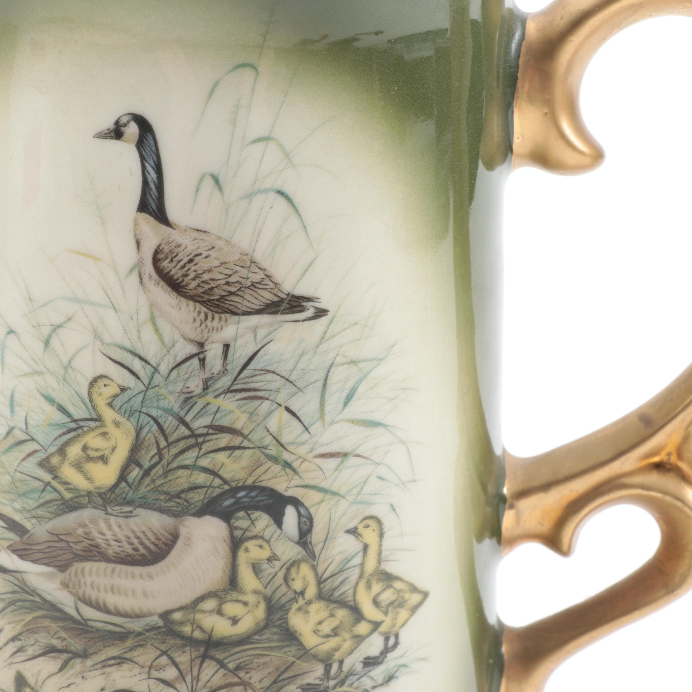 Regal China for James Beam Distilling Co. Ceramic Platters and Pitcher