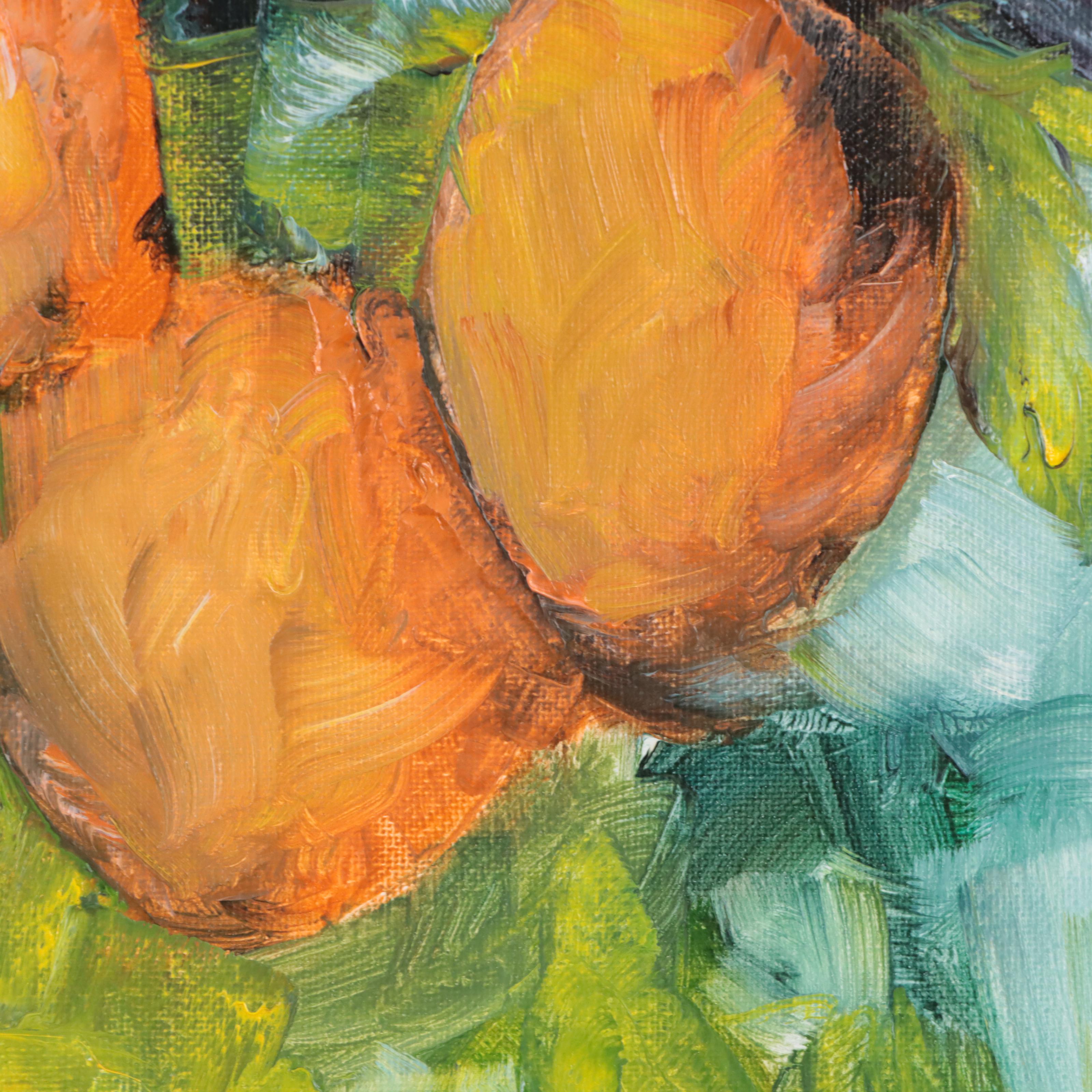 José M. Lima Oil Painting of Hanging Fruit, 2023