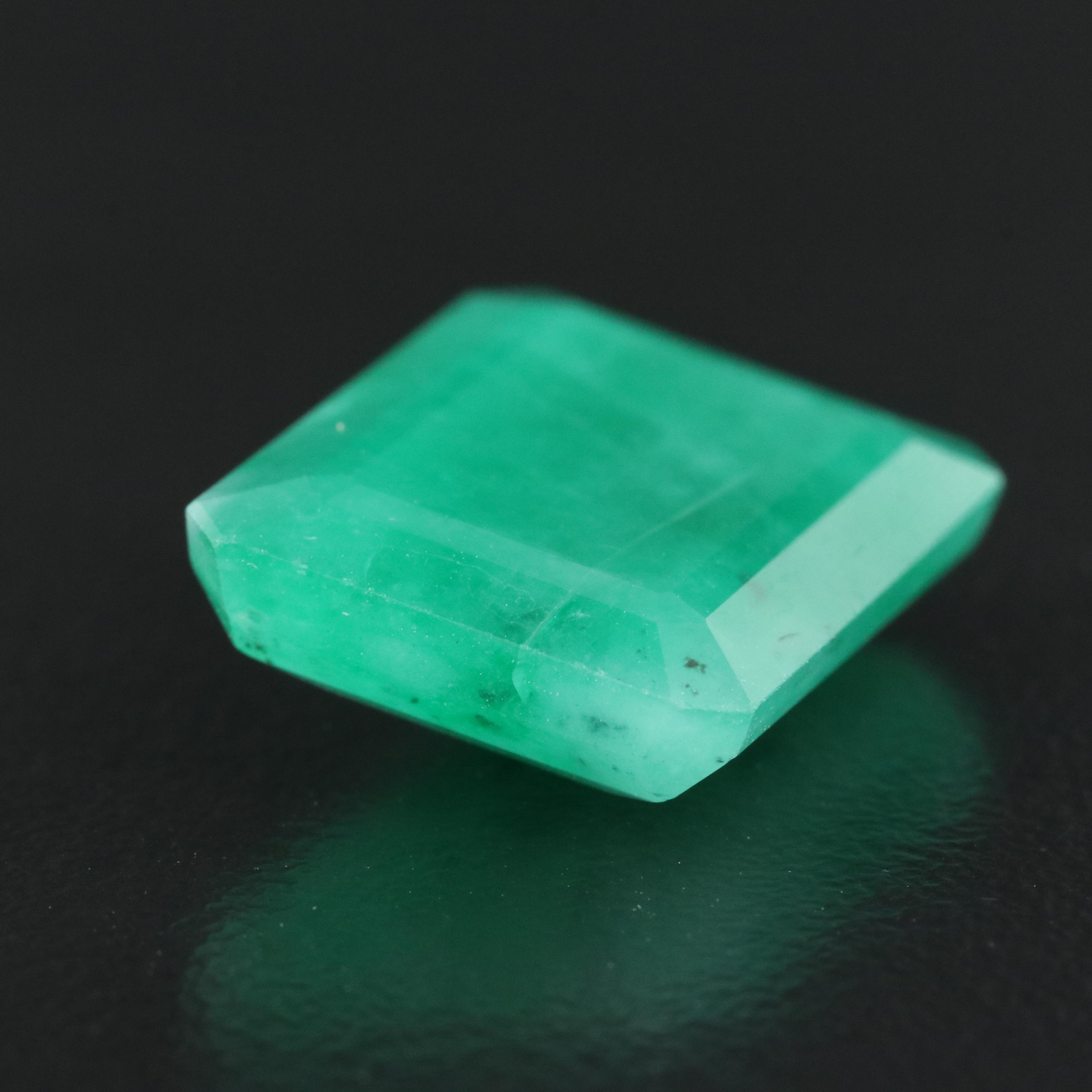 13.55 CT Loose Emerald