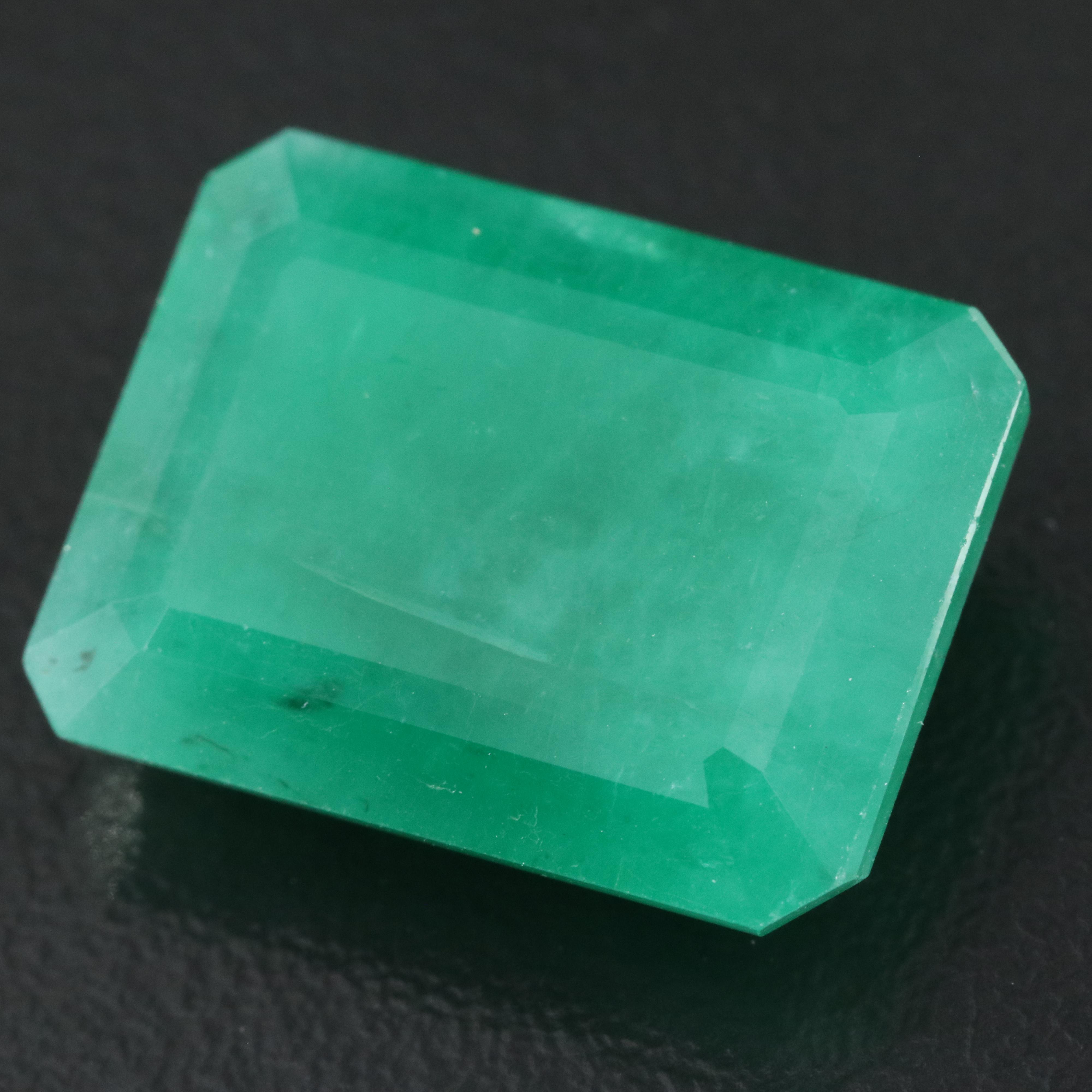 13.55 CT Loose Emerald